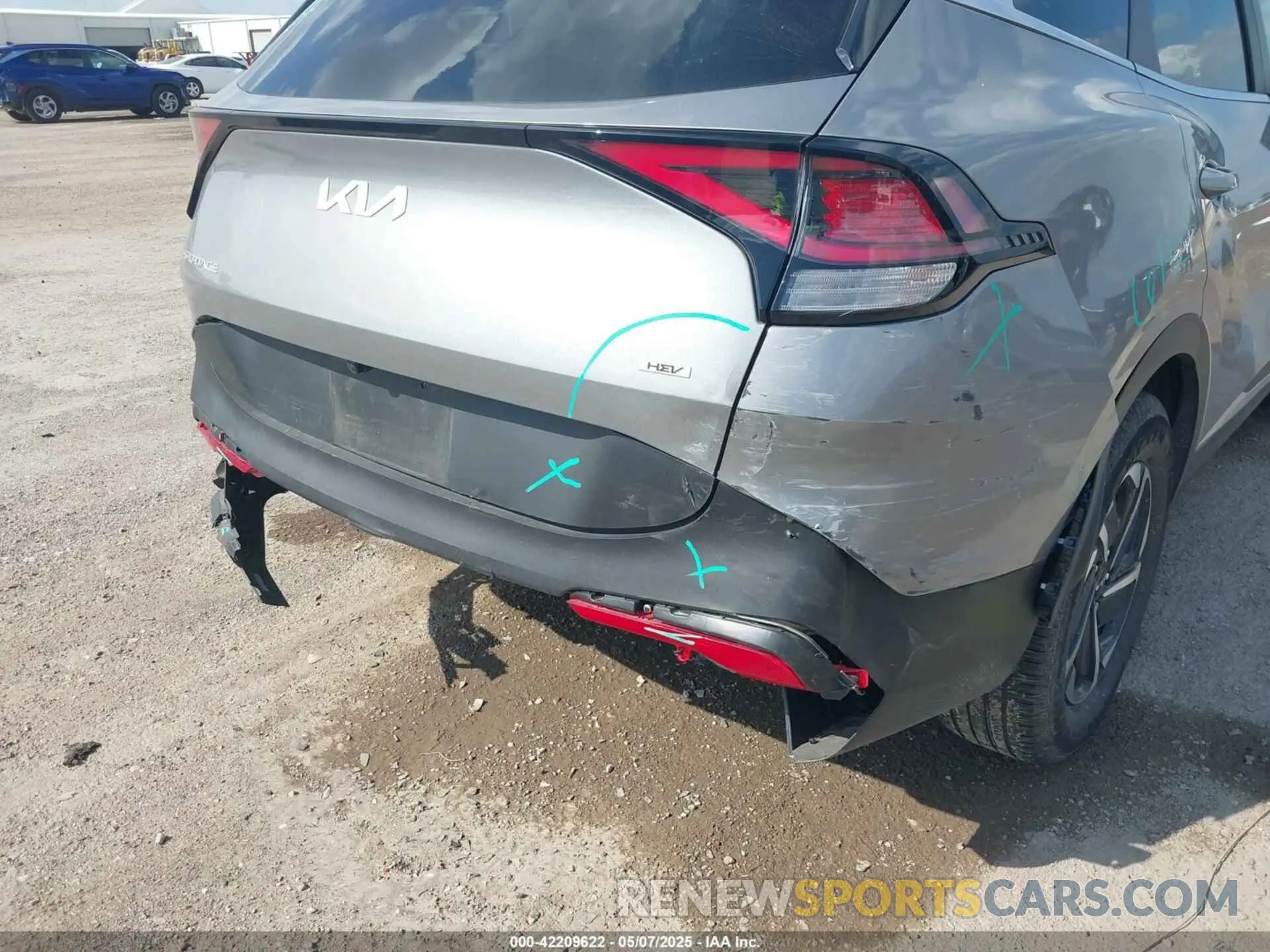 6 Photograph of a damaged car KNDPU3AG9P7060263 KIA SPORTAGE HYBRID 2023