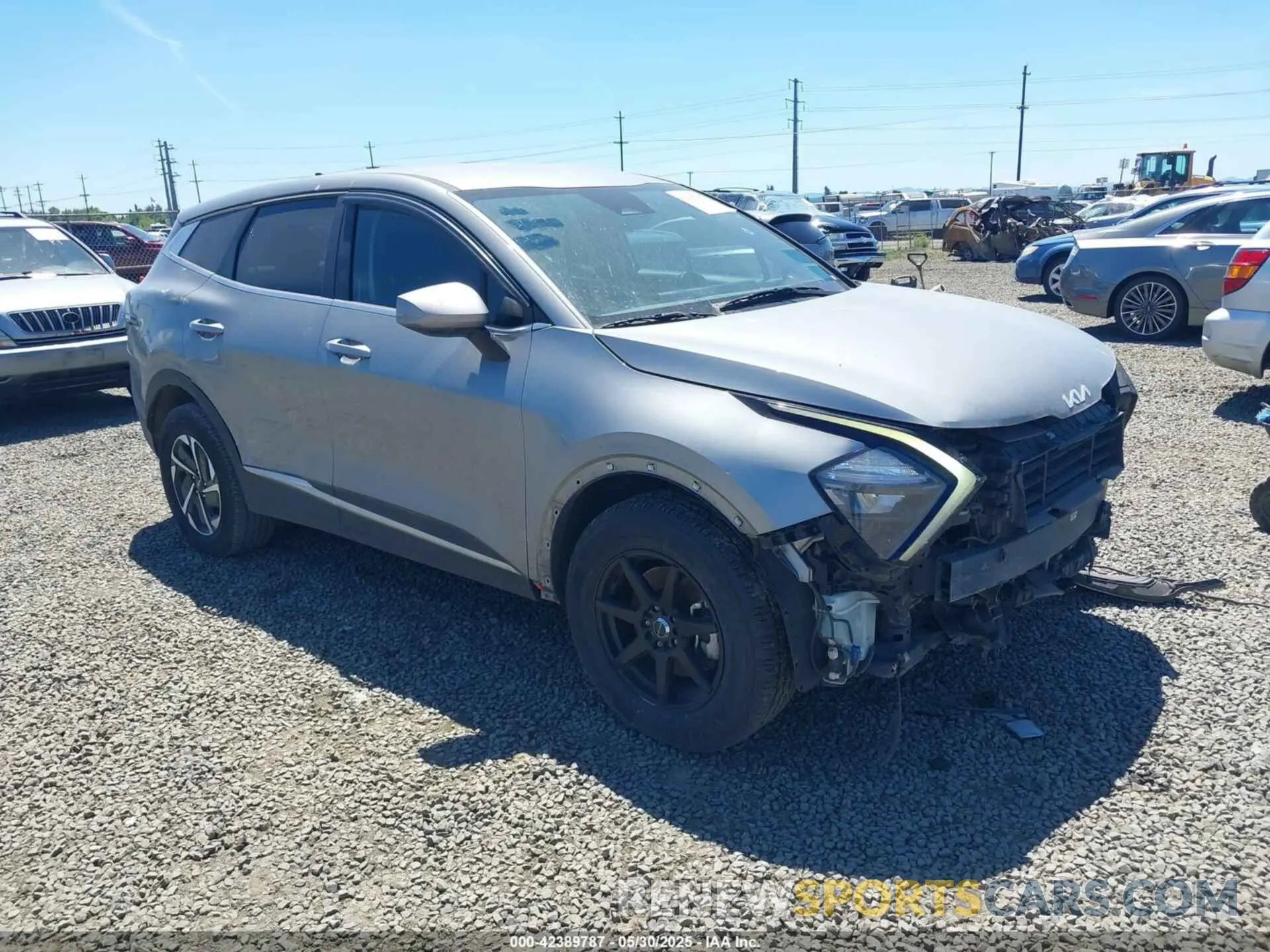 1 Photograph of a damaged car KNDPUCAG2P7014953 KIA SPORTAGE HYBRID 2023
