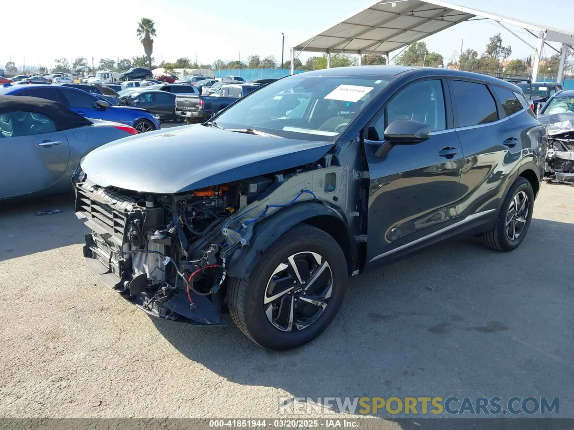2 Photograph of a damaged car KNDPUCAG2P7114566 KIA SPORTAGE HYBRID 2023