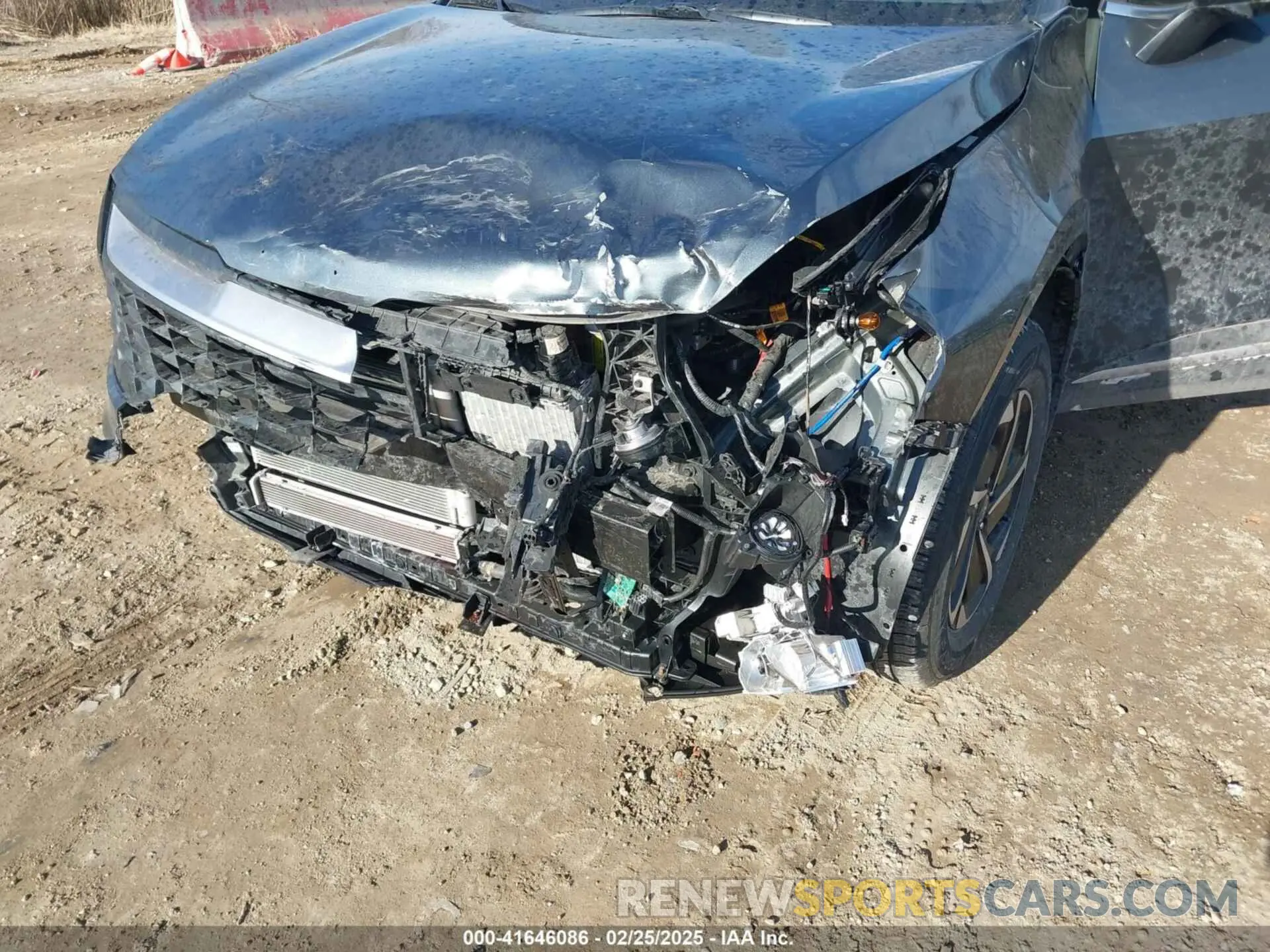 6 Photograph of a damaged car KNDPUCAG4P7039689 KIA SPORTAGE HYBRID 2023