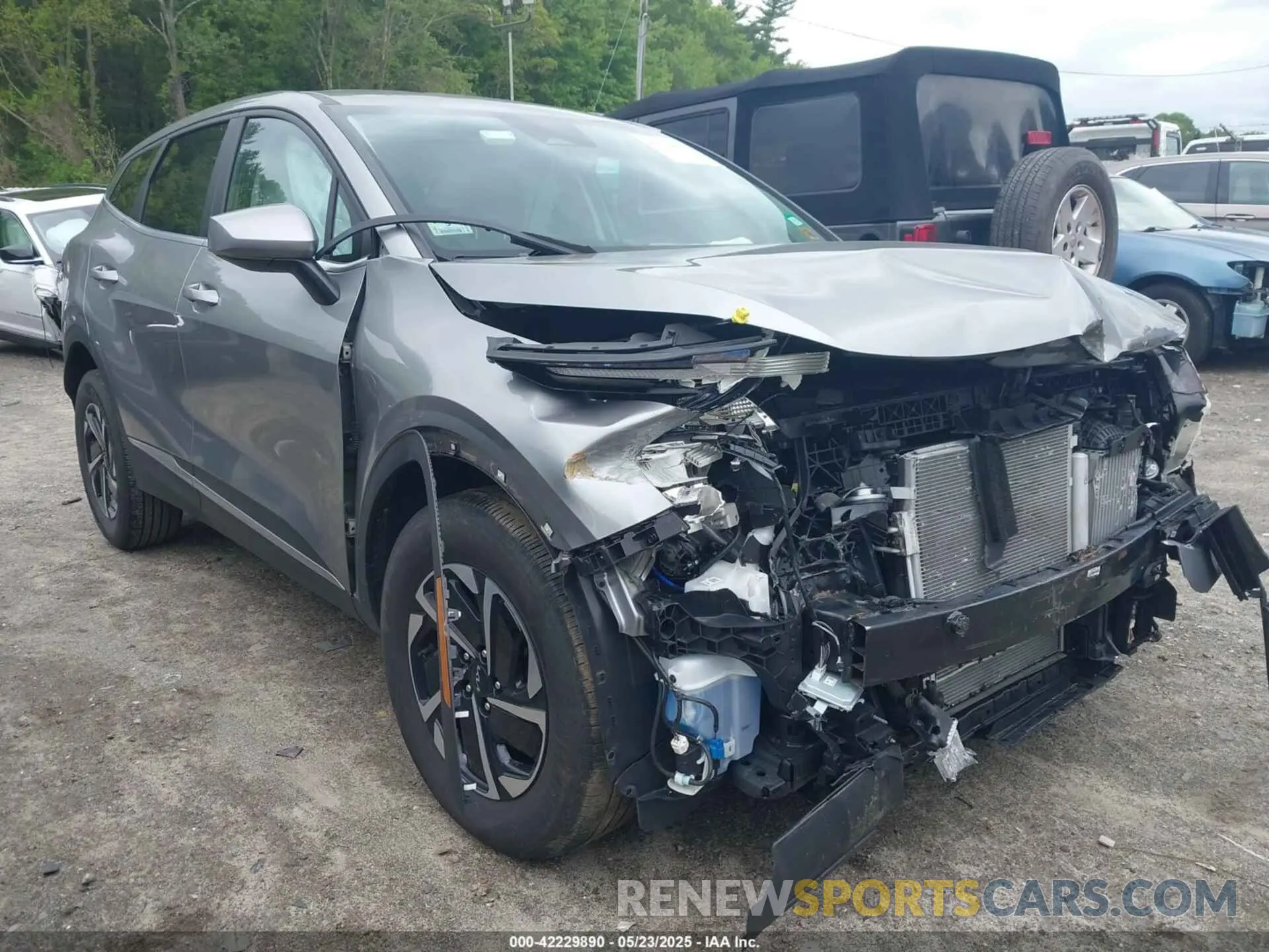 1 Photograph of a damaged car KNDPUCAG5P7064570 KIA SPORTAGE HYBRID 2023