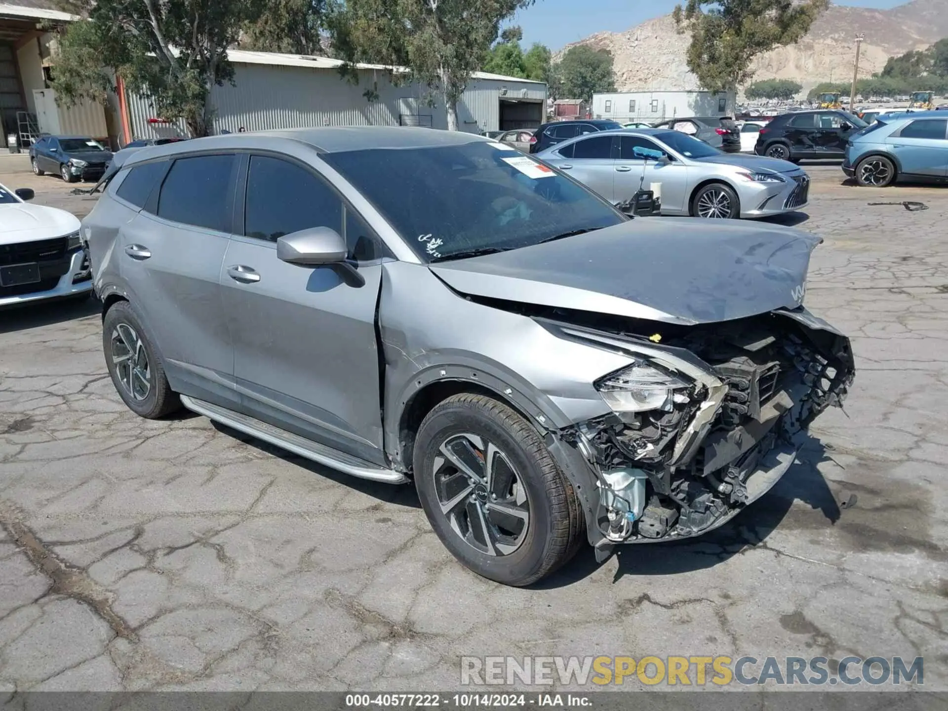 1 Photograph of a damaged car KNDPUCAG7P7016696 KIA SPORTAGE HYBRID 2023