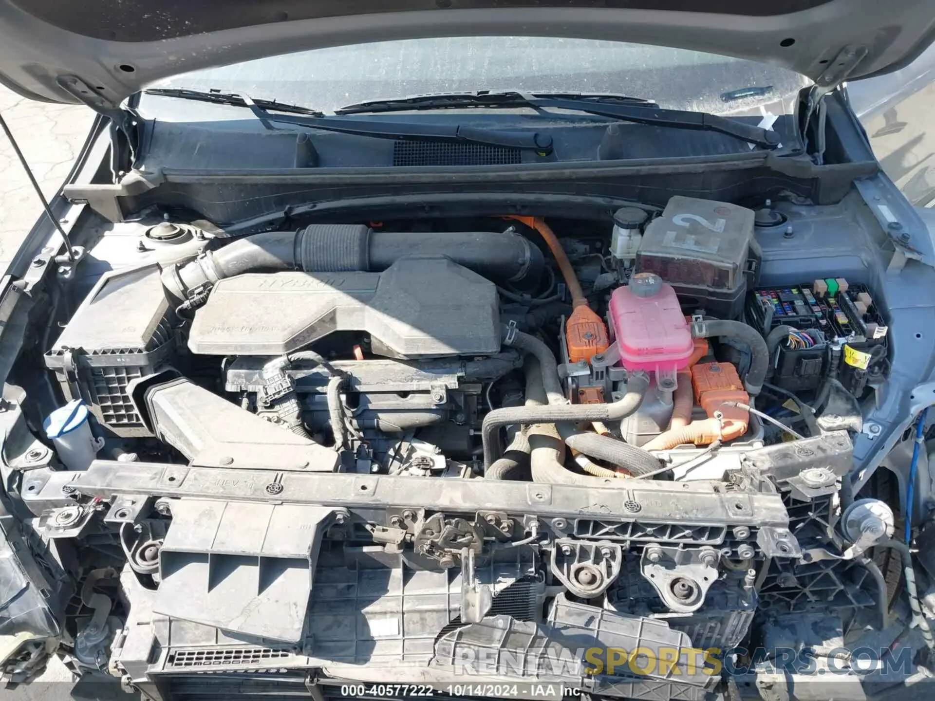 10 Photograph of a damaged car KNDPUCAG7P7016696 KIA SPORTAGE HYBRID 2023