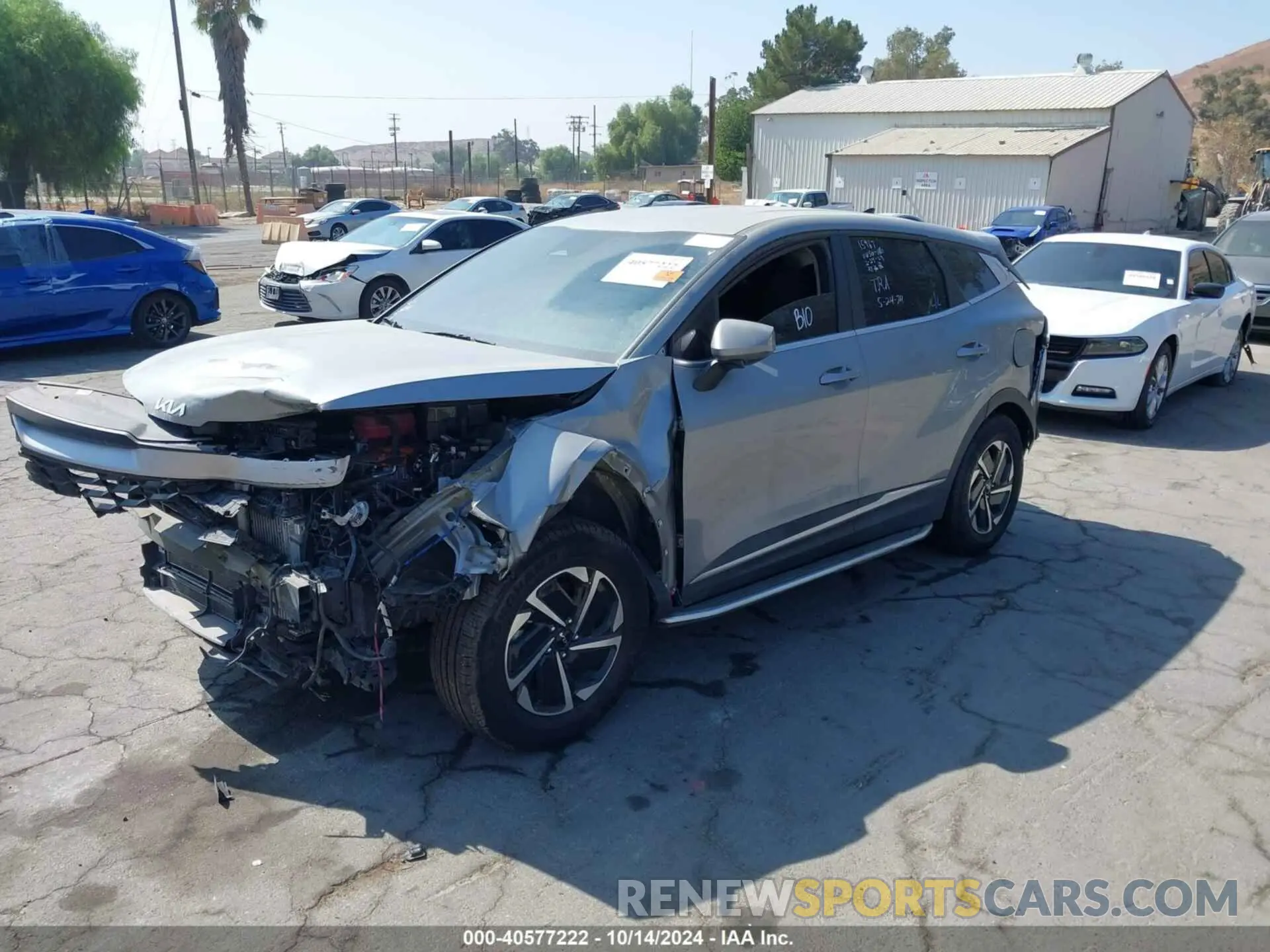 2 Photograph of a damaged car KNDPUCAG7P7016696 KIA SPORTAGE HYBRID 2023