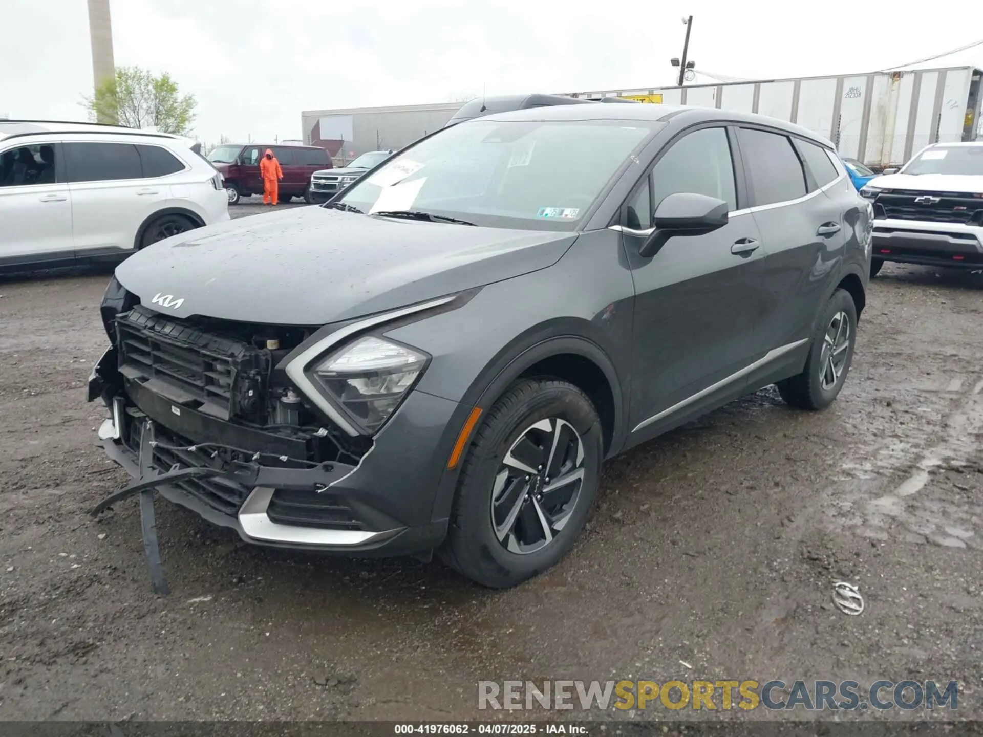 2 Photograph of a damaged car KNDPUCAG7P7029562 KIA SPORTAGE HYBRID 2023