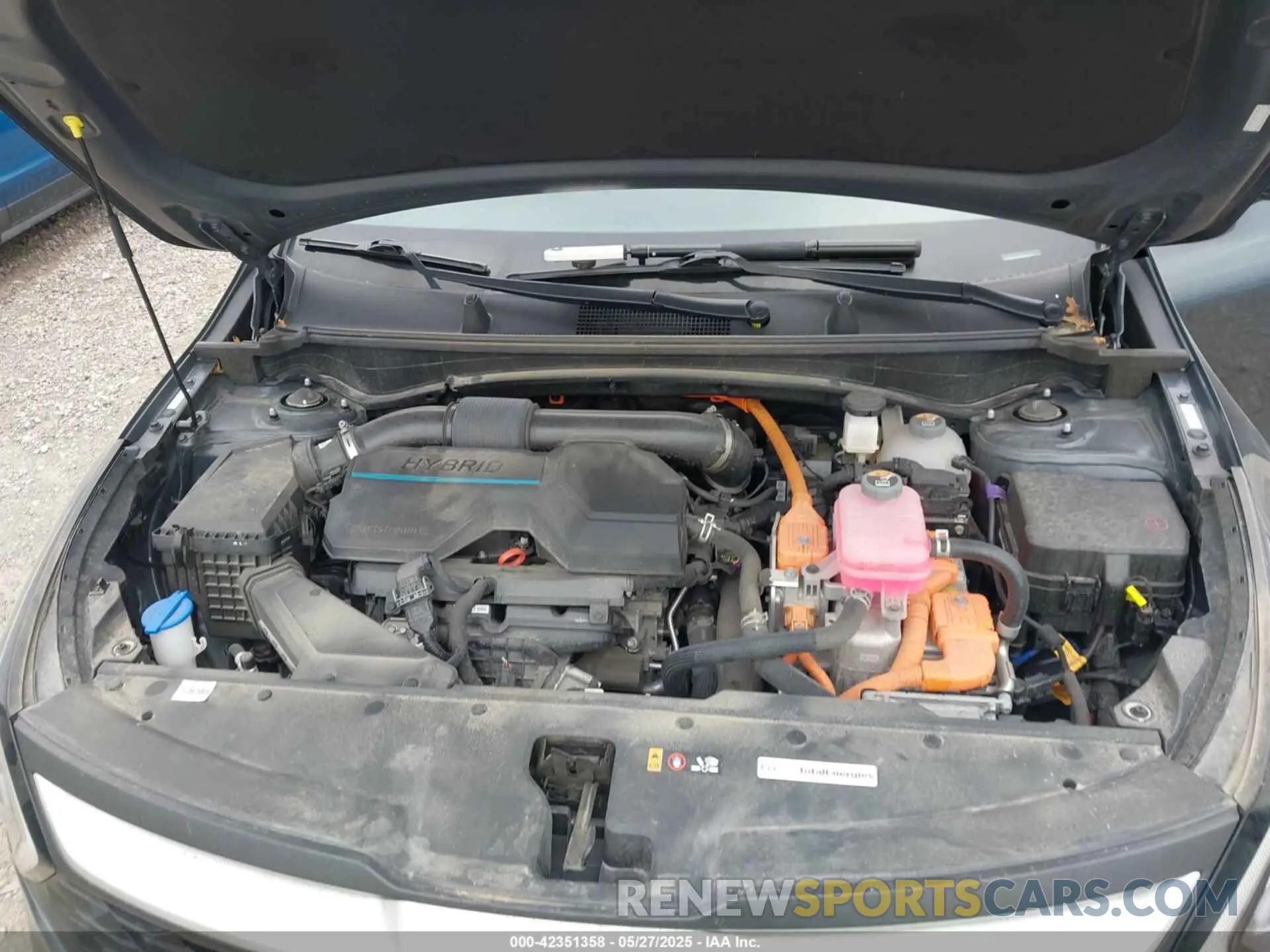 10 Photograph of a damaged car KNDPUCAG7P7087123 KIA SPORTAGE HYBRID 2023