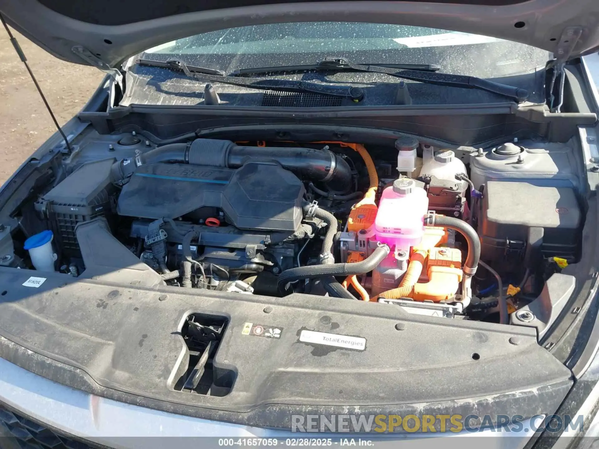 10 Photograph of a damaged car KNDPUCAG7P7096193 KIA SPORTAGE HYBRID 2023