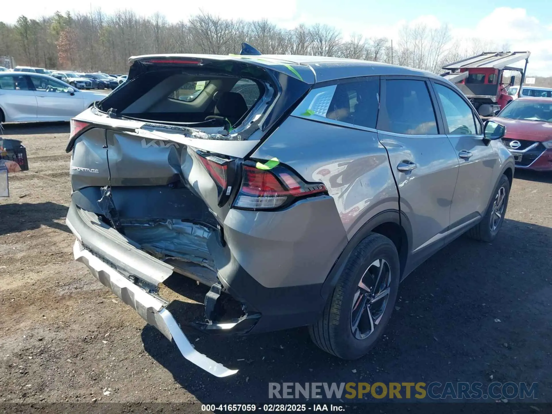 6 Photograph of a damaged car KNDPUCAG7P7096193 KIA SPORTAGE HYBRID 2023