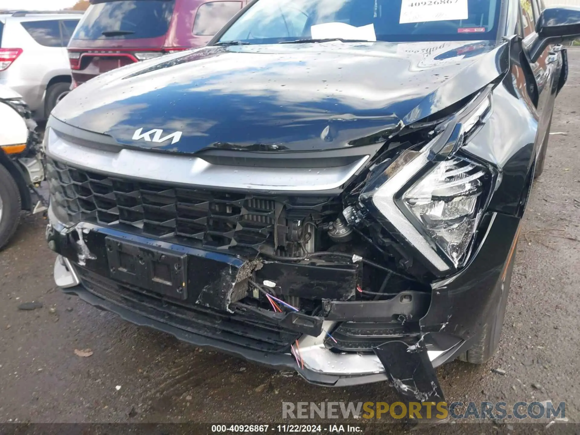6 Photograph of a damaged car KNDPUCAG8P7064417 KIA SPORTAGE HYBRID 2023
