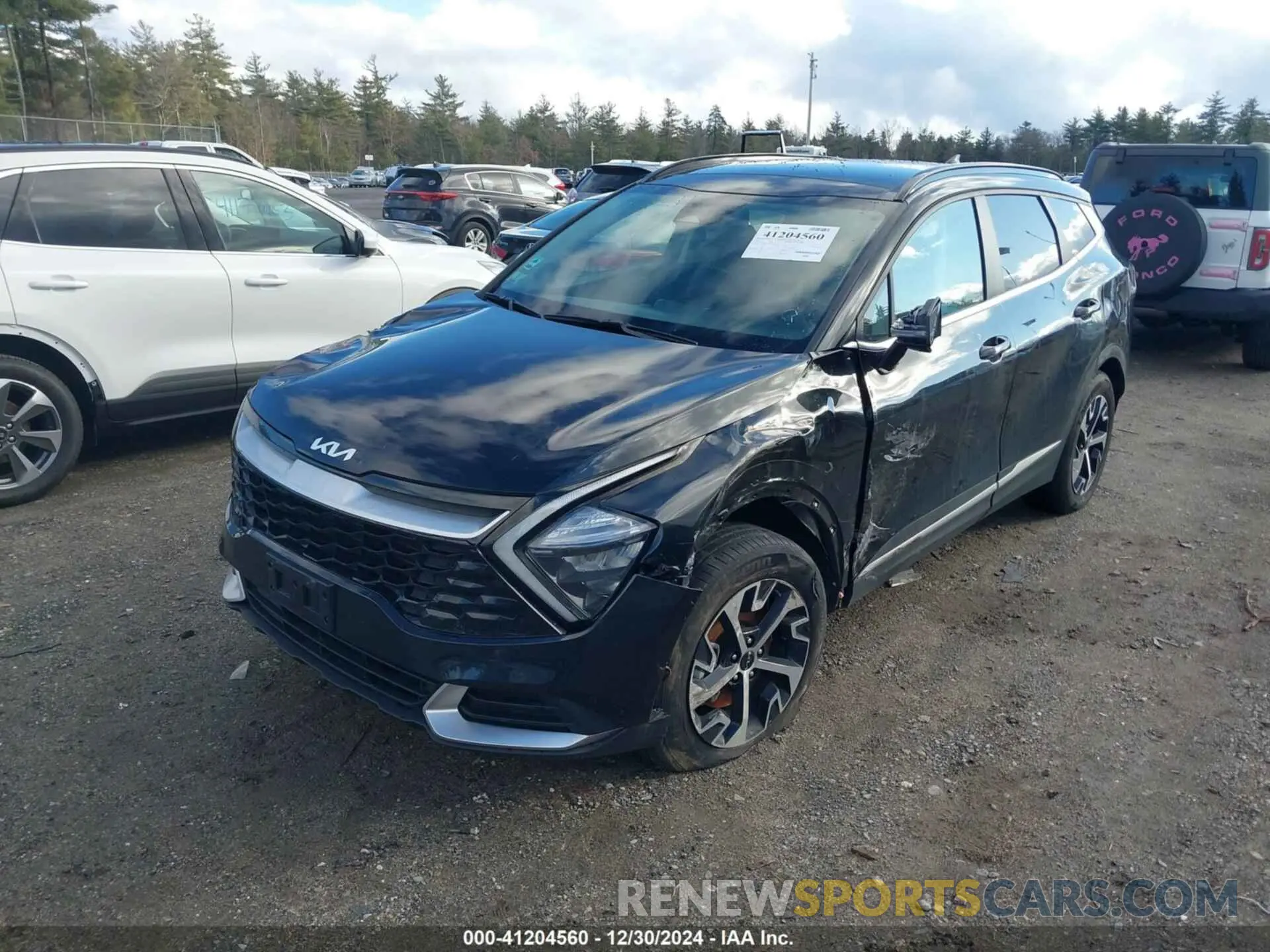 2 Photograph of a damaged car KNDPVCAG0P7056552 KIA SPORTAGE HYBRID 2023