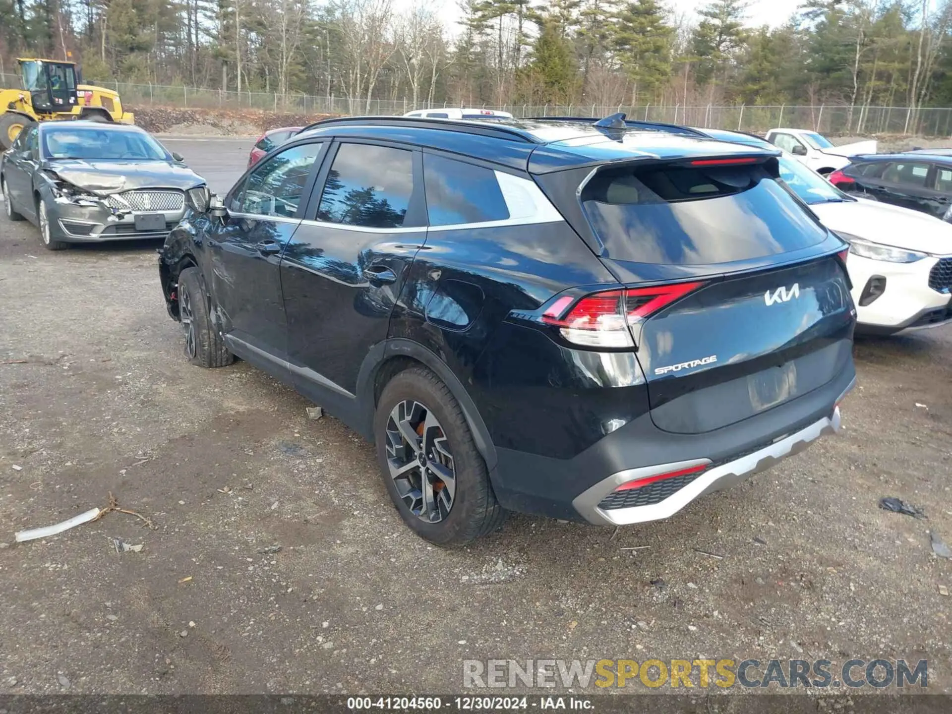 3 Photograph of a damaged car KNDPVCAG0P7056552 KIA SPORTAGE HYBRID 2023