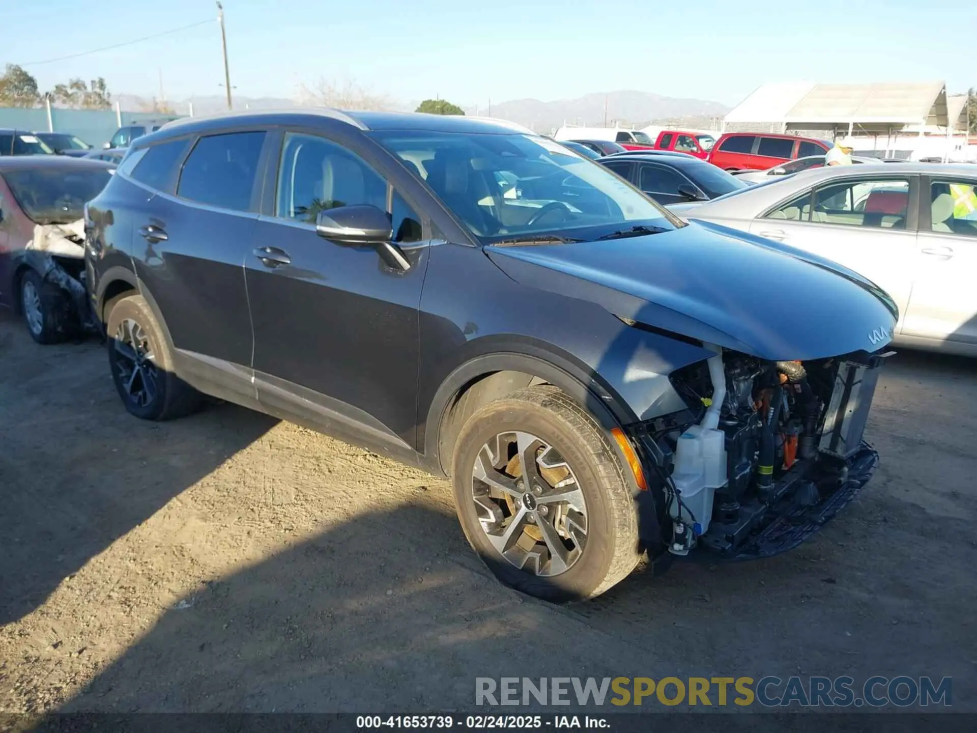 1 Photograph of a damaged car KNDPVCAG1P7085185 KIA SPORTAGE HYBRID 2023