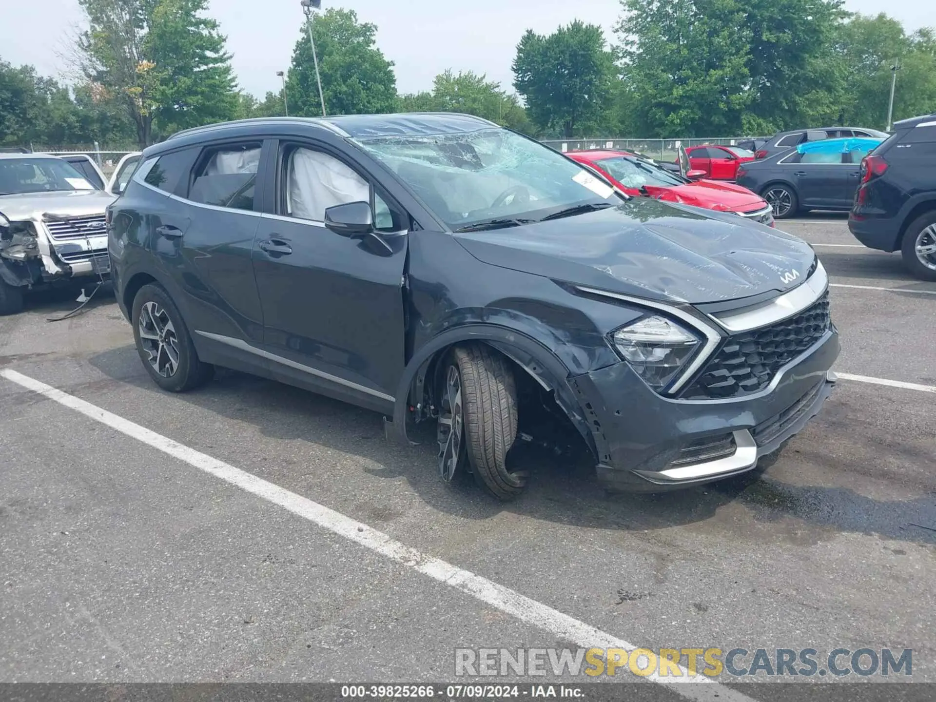 1 Photograph of a damaged car KNDPVCAG5P7018914 KIA SPORTAGE HYBRID 2023