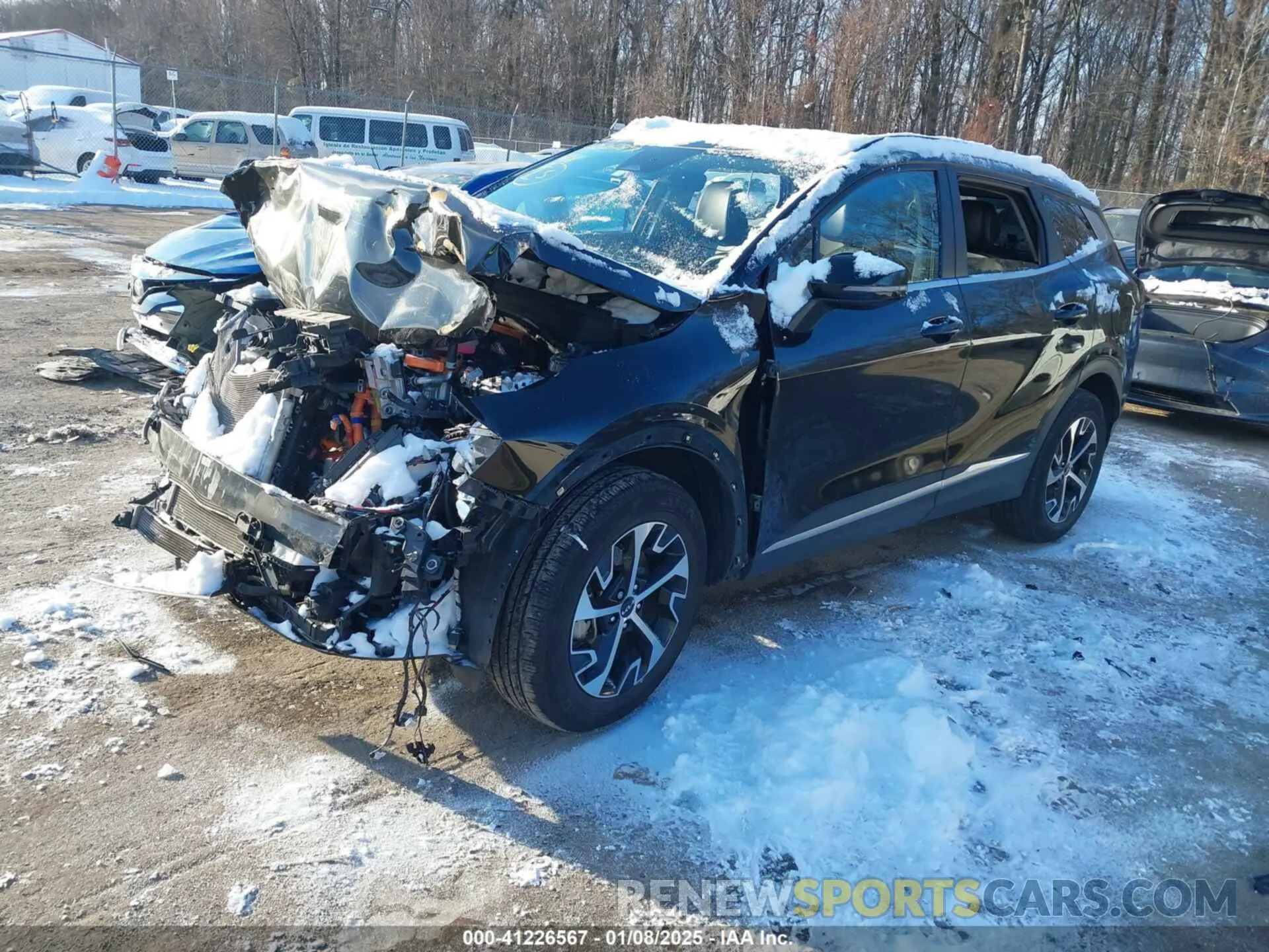 2 Photograph of a damaged car KNDPVCAG7P7025489 KIA SPORTAGE HYBRID 2023