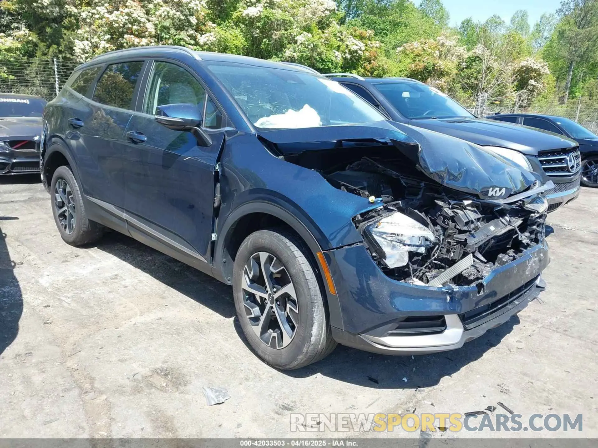 1 Photograph of a damaged car KNDPVCAG8P7013061 KIA SPORTAGE HYBRID 2023