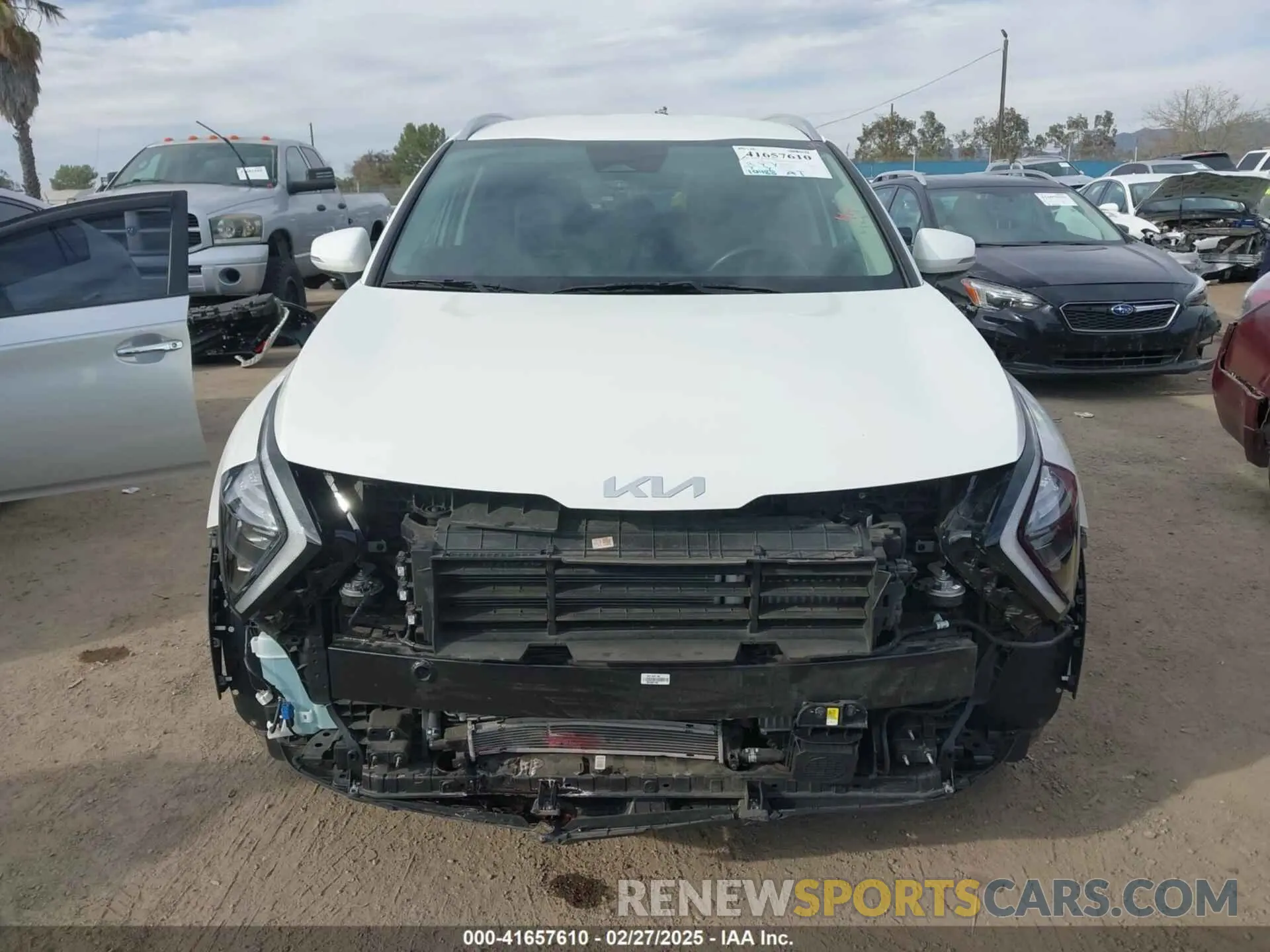 13 Photograph of a damaged car KNDPVCAGXP7107023 KIA SPORTAGE HYBRID 2023