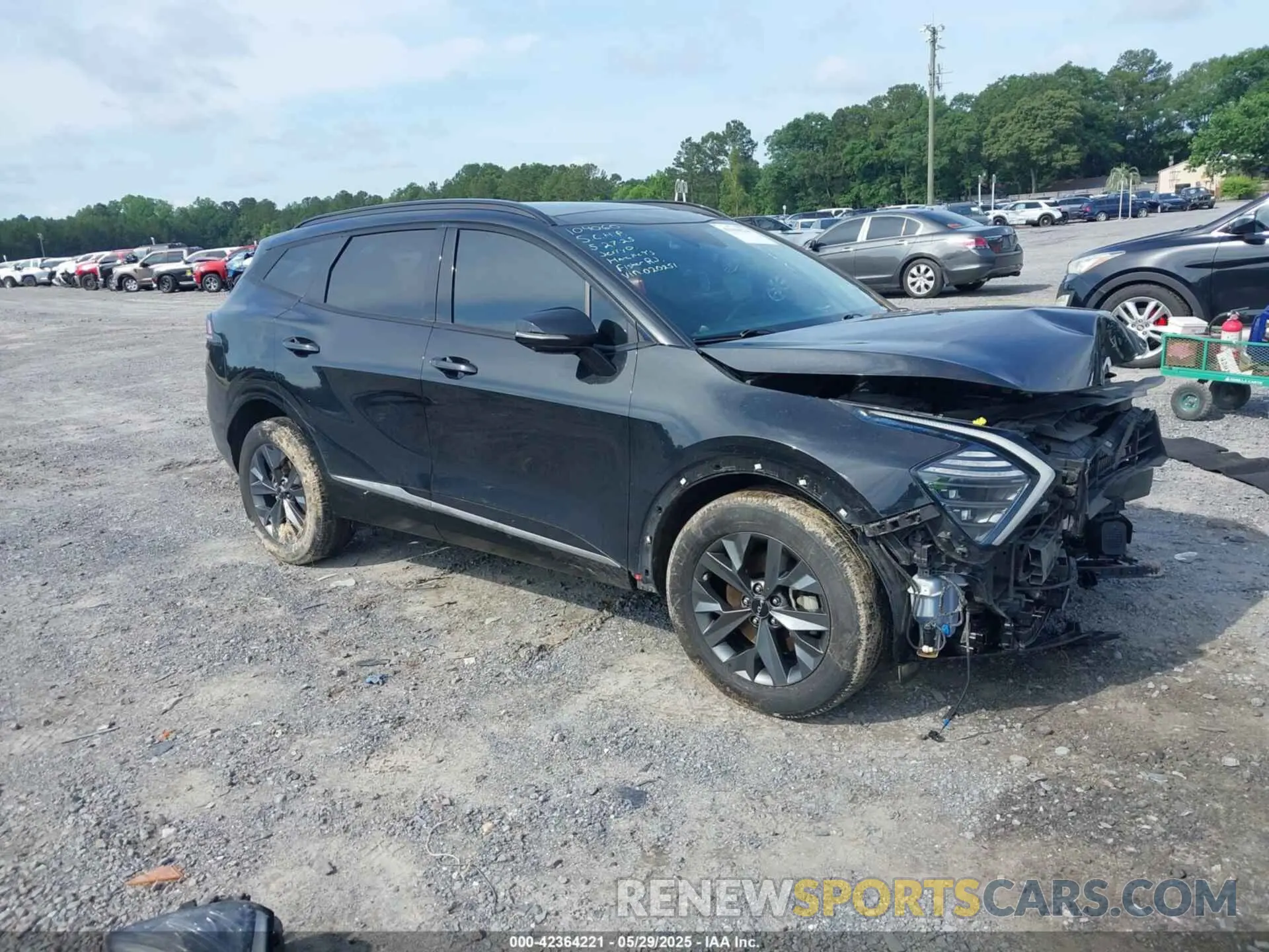 1 Photograph of a damaged car KNDPXCAG1P7020251 KIA SPORTAGE HYBRID 2023