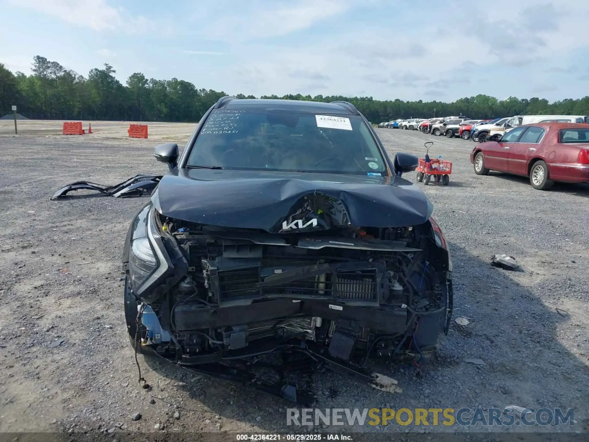 13 Photograph of a damaged car KNDPXCAG1P7020251 KIA SPORTAGE HYBRID 2023