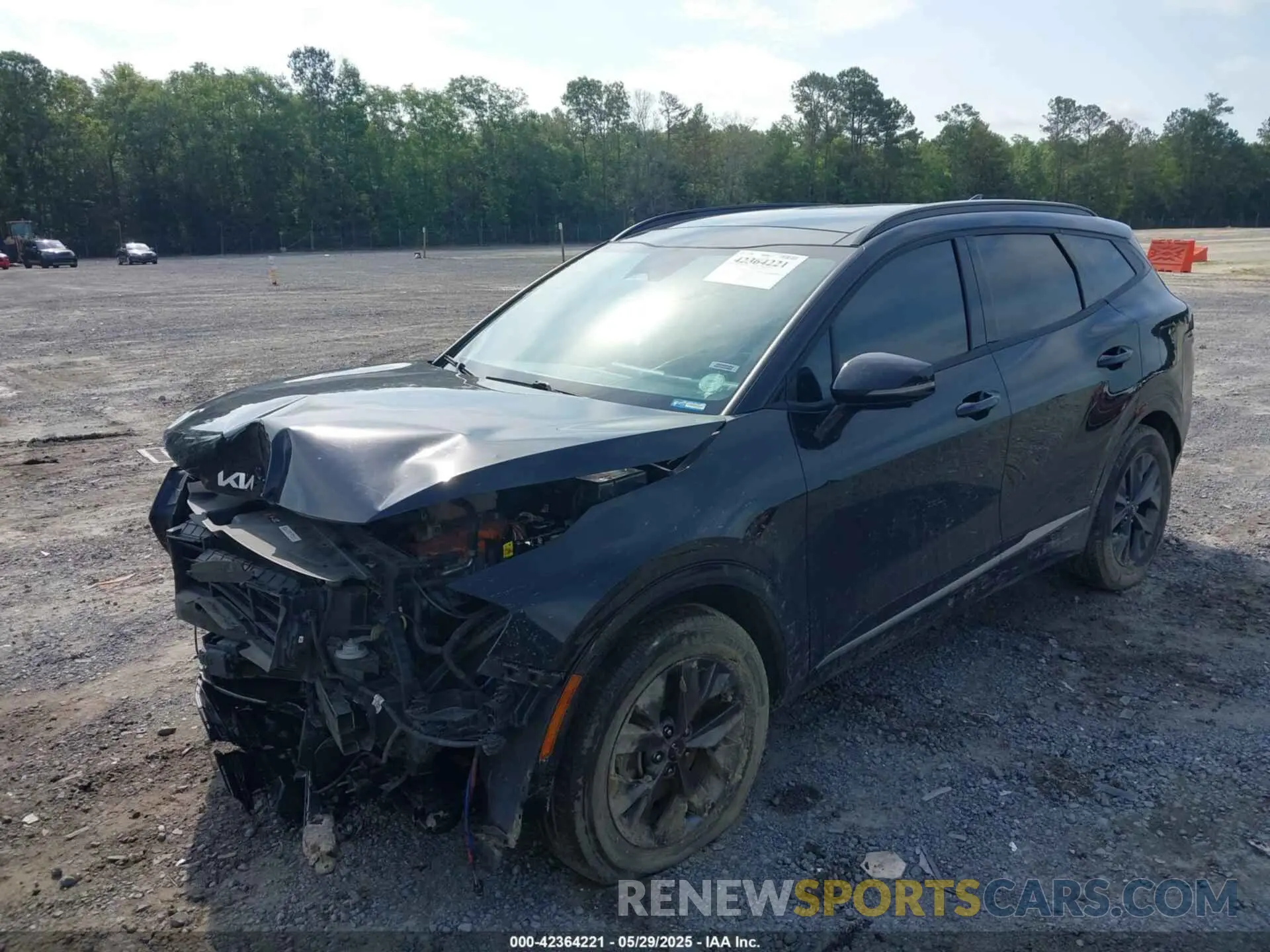 2 Photograph of a damaged car KNDPXCAG1P7020251 KIA SPORTAGE HYBRID 2023