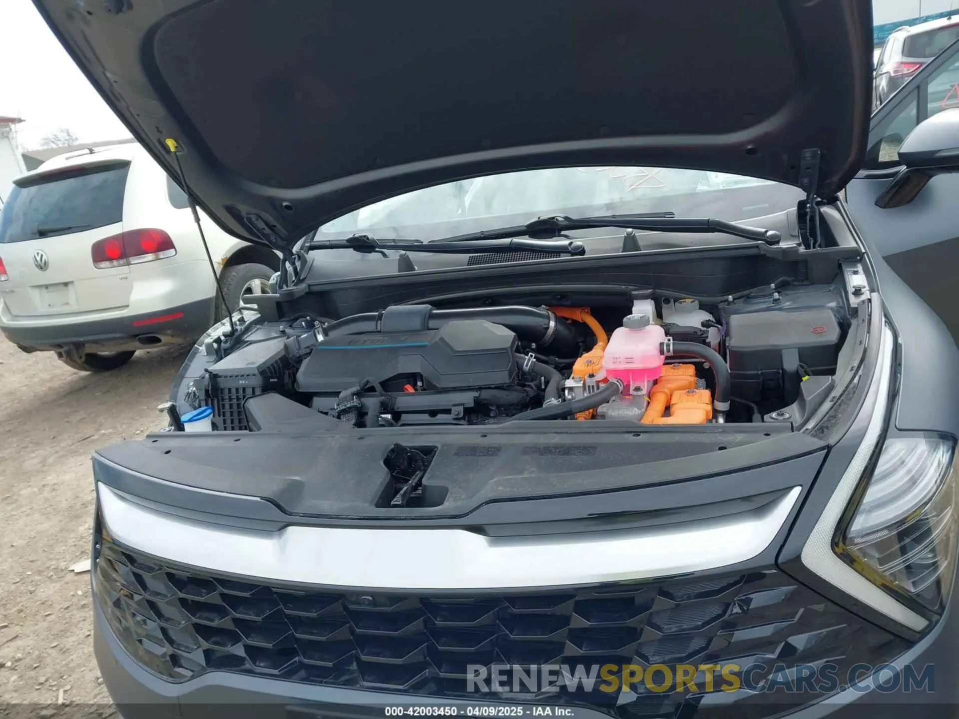 10 Photograph of a damaged car KNDPXCAG7P7034669 KIA SPORTAGE HYBRID 2023