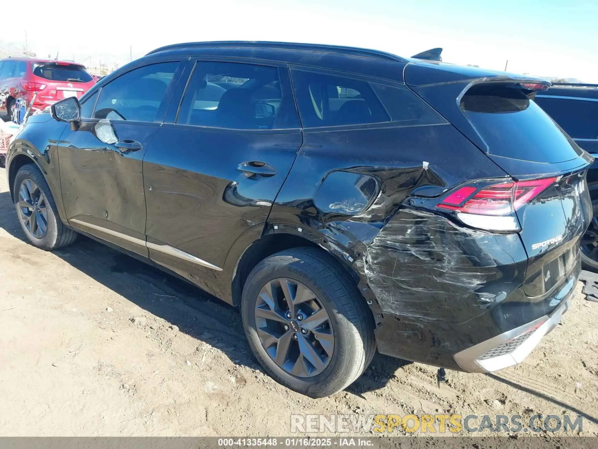 3 Photograph of a damaged car KNDPXCAGXP7035895 KIA SPORTAGE HYBRID 2023