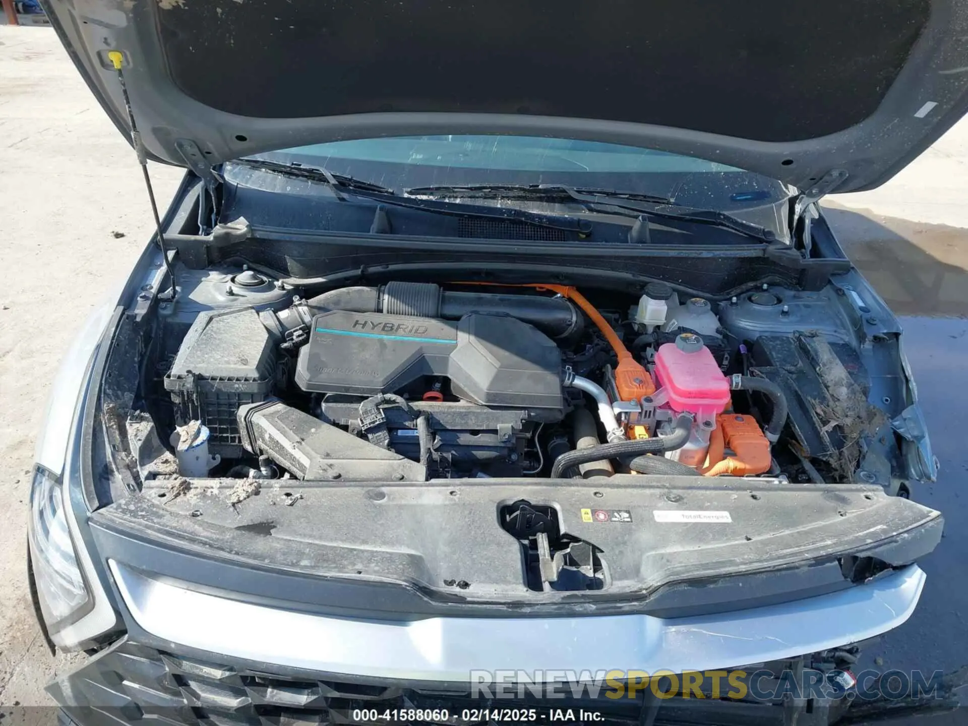 10 Photograph of a damaged car KNDPU3DG0R7143398 KIA SPORTAGE HYBRID 2024