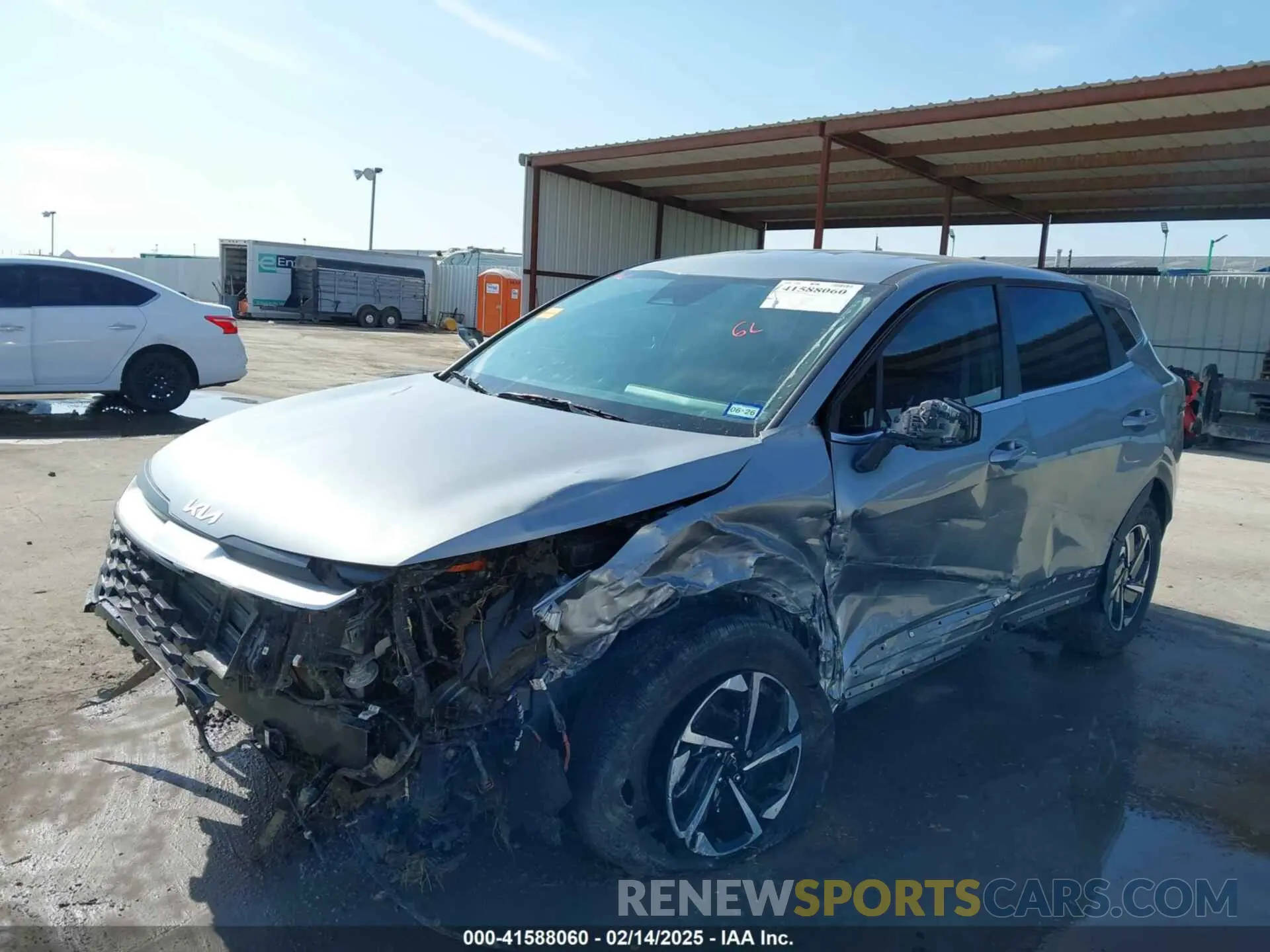 2 Photograph of a damaged car KNDPU3DG0R7143398 KIA SPORTAGE HYBRID 2024