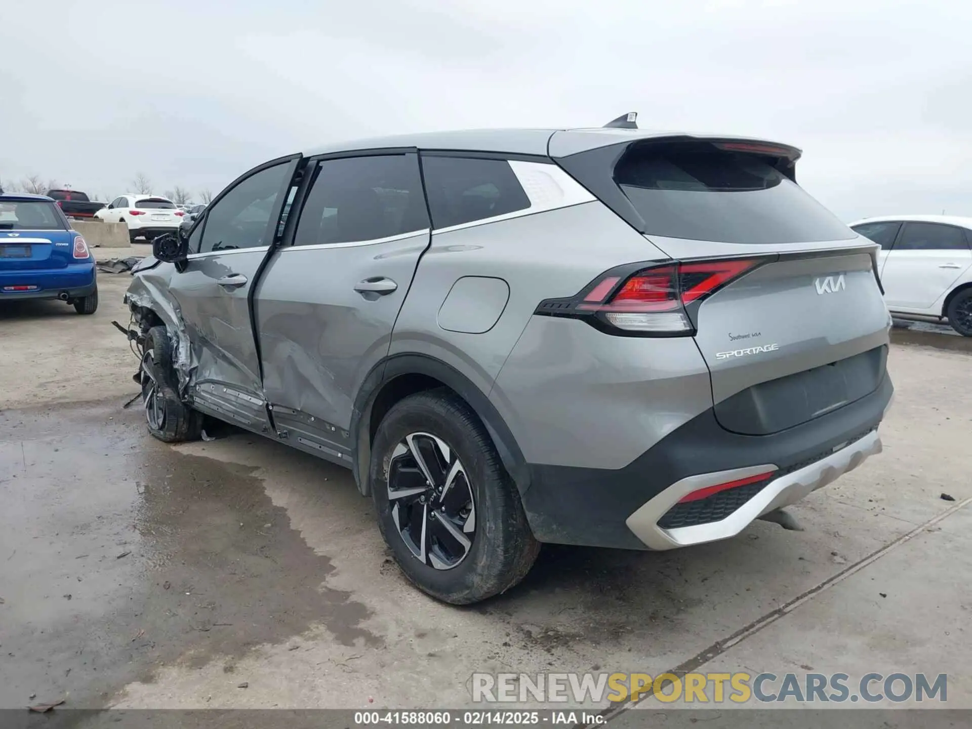 3 Photograph of a damaged car KNDPU3DG0R7143398 KIA SPORTAGE HYBRID 2024