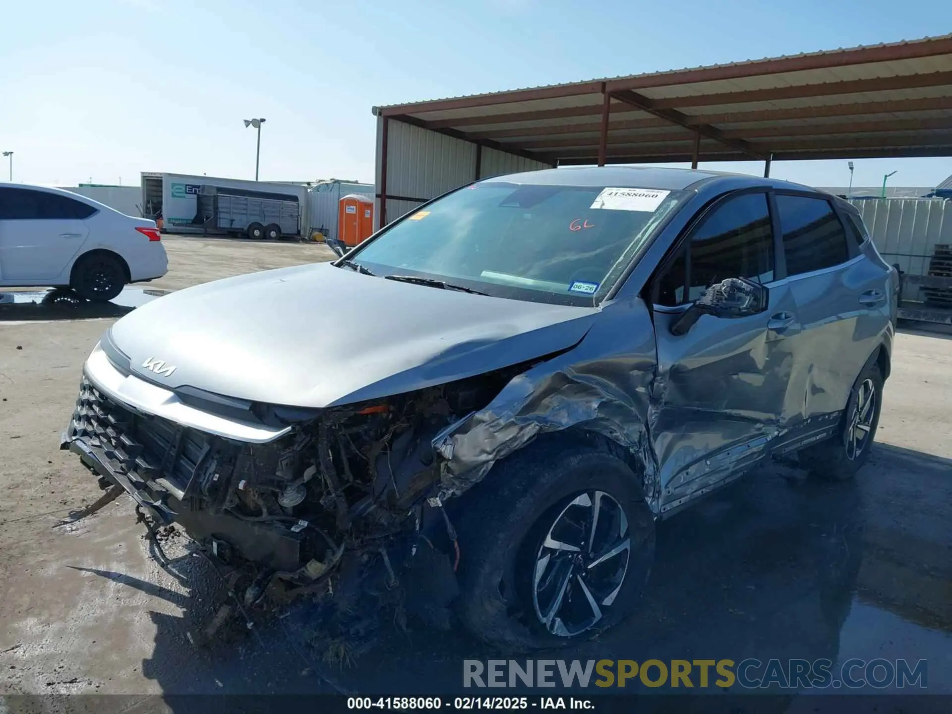 6 Photograph of a damaged car KNDPU3DG0R7143398 KIA SPORTAGE HYBRID 2024