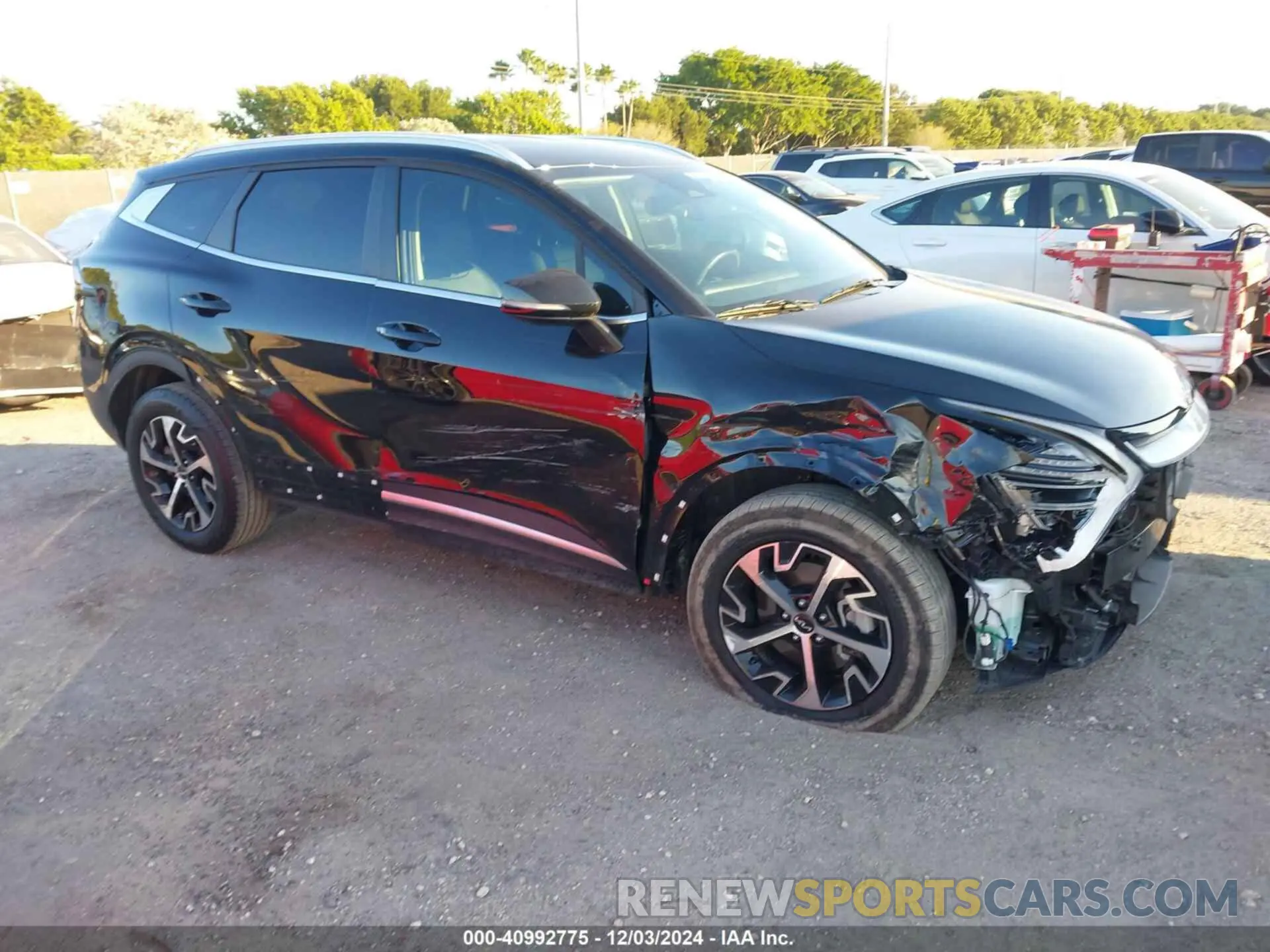 1 Photograph of a damaged car KNDPVCDG0R7132642 KIA SPORTAGE HYBRID 2024