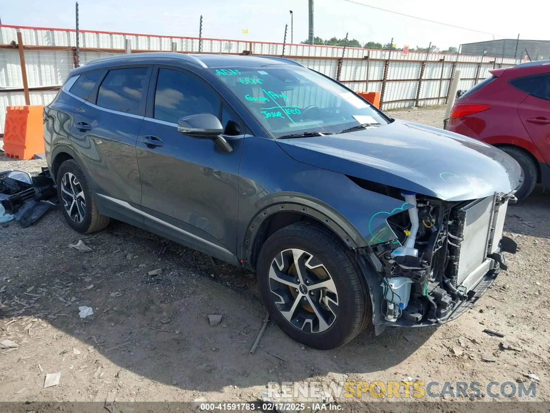 1 Photograph of a damaged car KNDPVCDG9R7134292 KIA SPORTAGE HYBRID 2024