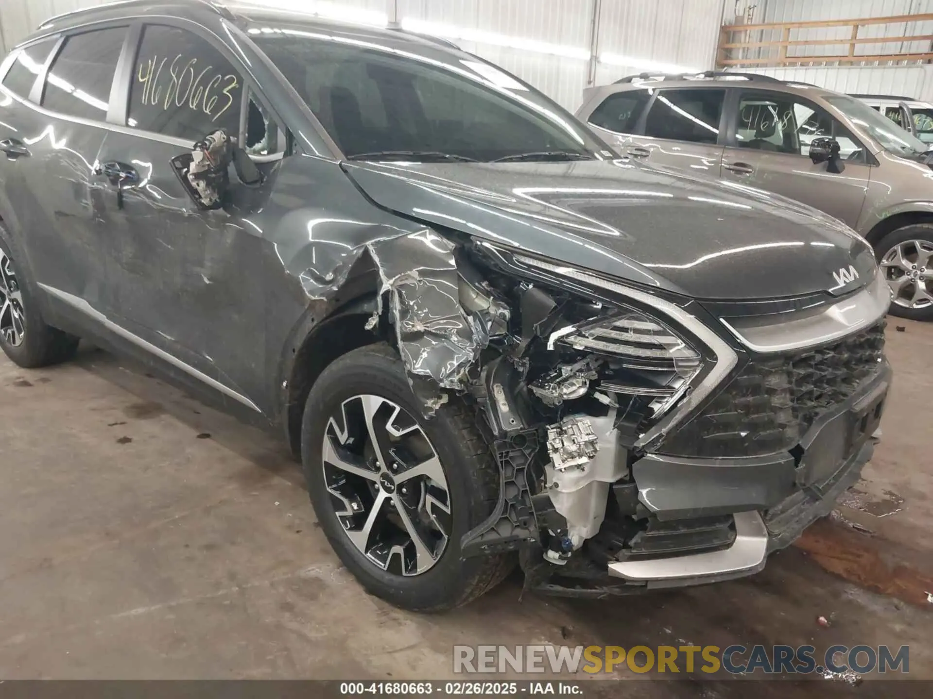 6 Photograph of a damaged car KNDPVCDGXR7162828 KIA SPORTAGE HYBRID 2024