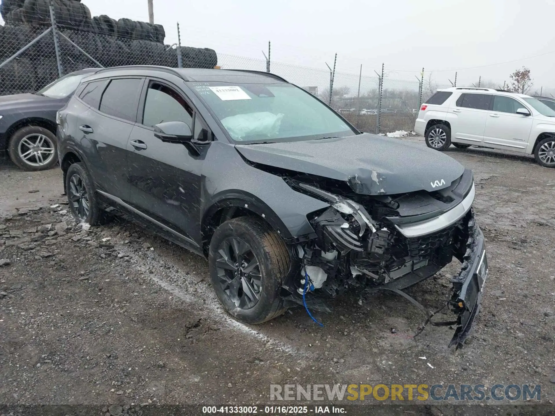 1 Photograph of a damaged car KNDPXCDG0R7160600 KIA SPORTAGE HYBRID 2024