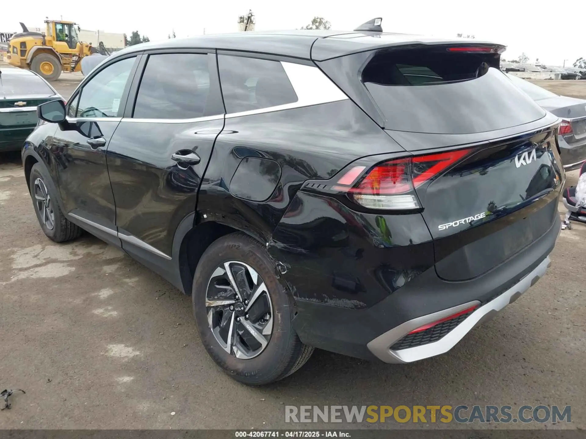 3 Photograph of a damaged car KNDPUCDG8S7181774 KIA SPORTAGE HYBRID 2025