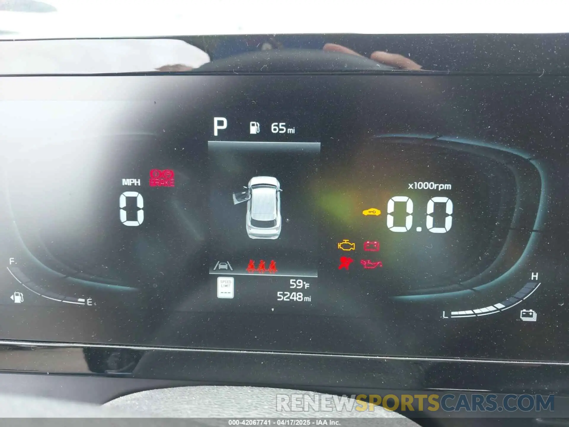 7 Photograph of a damaged car KNDPUCDG8S7181774 KIA SPORTAGE HYBRID 2025