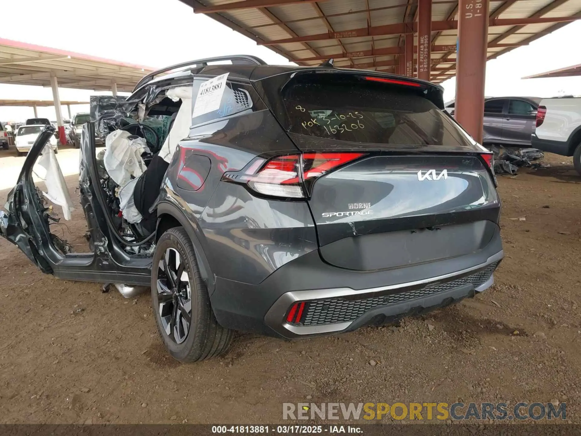3 Photograph of a damaged car KNDPYDDH6R7163206 KIA SPORTAGE PLUG-IN HYBRID 2024