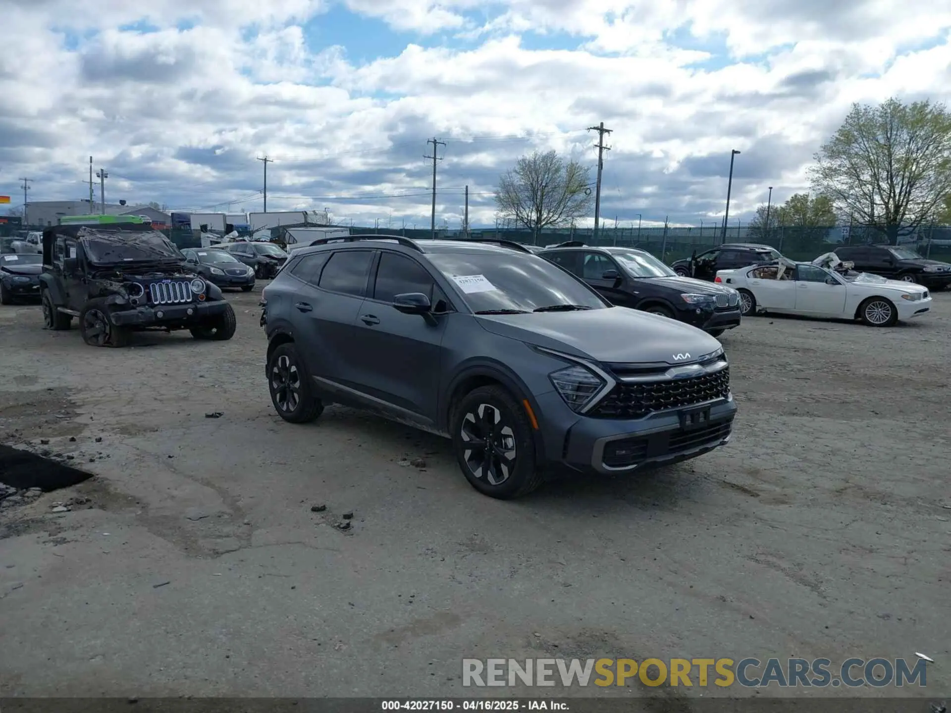 1 Photograph of a damaged car KNDPZDDH9R7166663 KIA SPORTAGE PLUG-IN HYBRID 2024