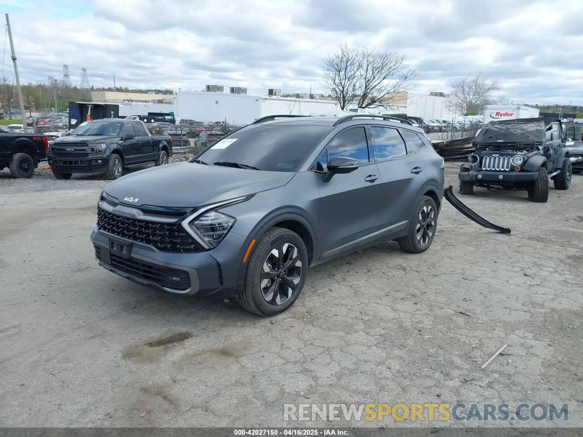 2 Photograph of a damaged car KNDPZDDH9R7166663 KIA SPORTAGE PLUG-IN HYBRID 2024