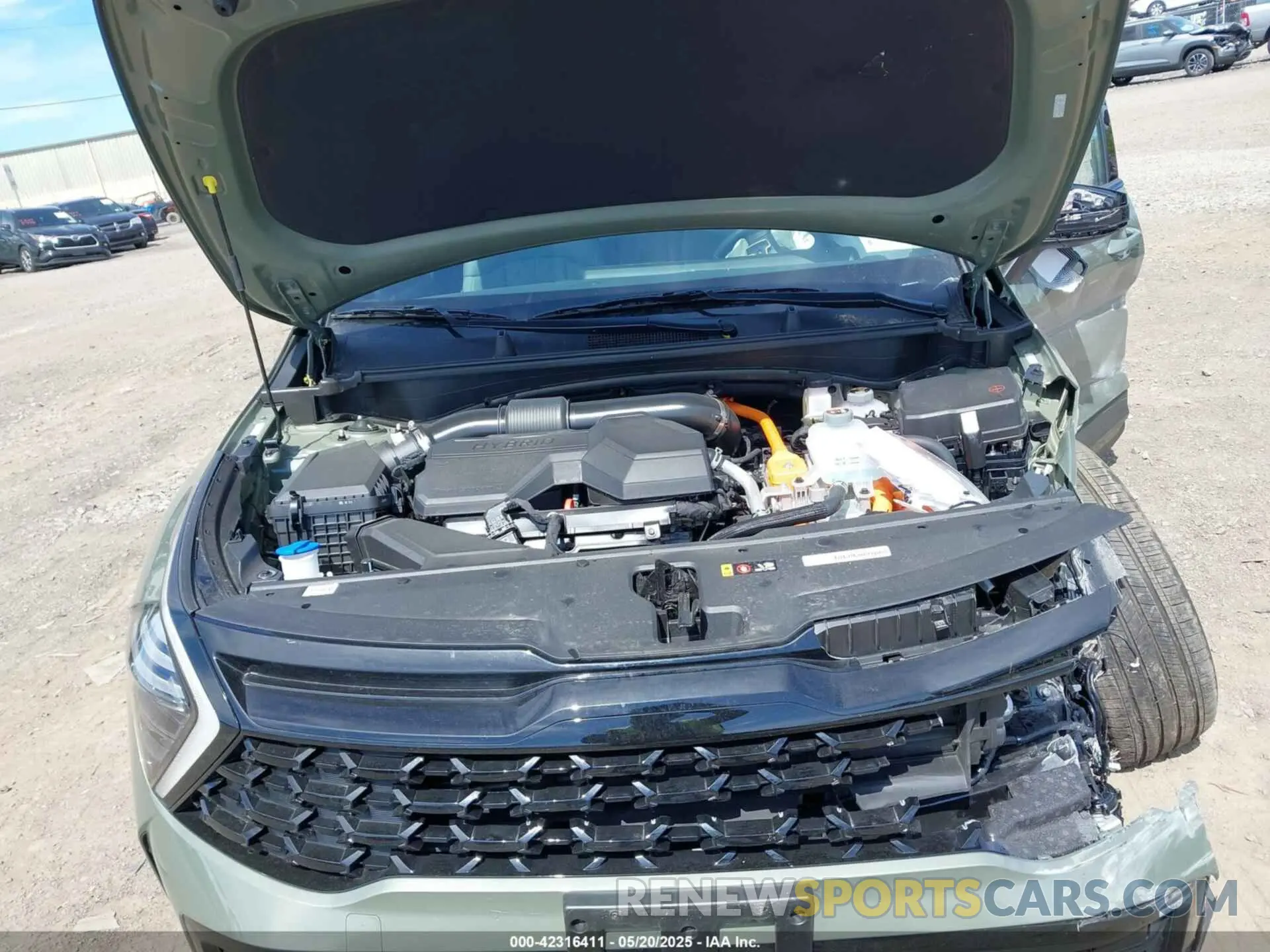 10 Photograph of a damaged car KNDPYDDH1S7217775 KIA SPORTAGE PLUG-IN HYBRID 2025