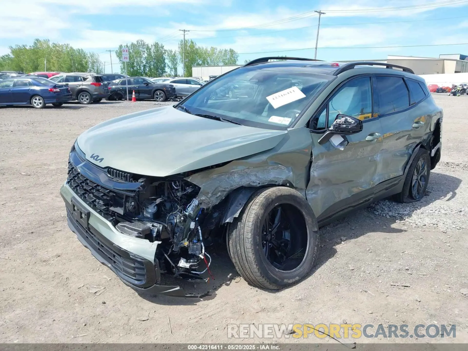 2 Photograph of a damaged car KNDPYDDH1S7217775 KIA SPORTAGE PLUG-IN HYBRID 2025