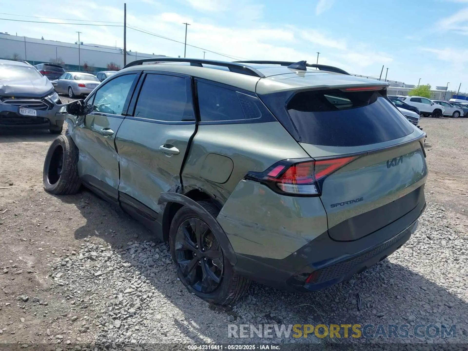 3 Photograph of a damaged car KNDPYDDH1S7217775 KIA SPORTAGE PLUG-IN HYBRID 2025