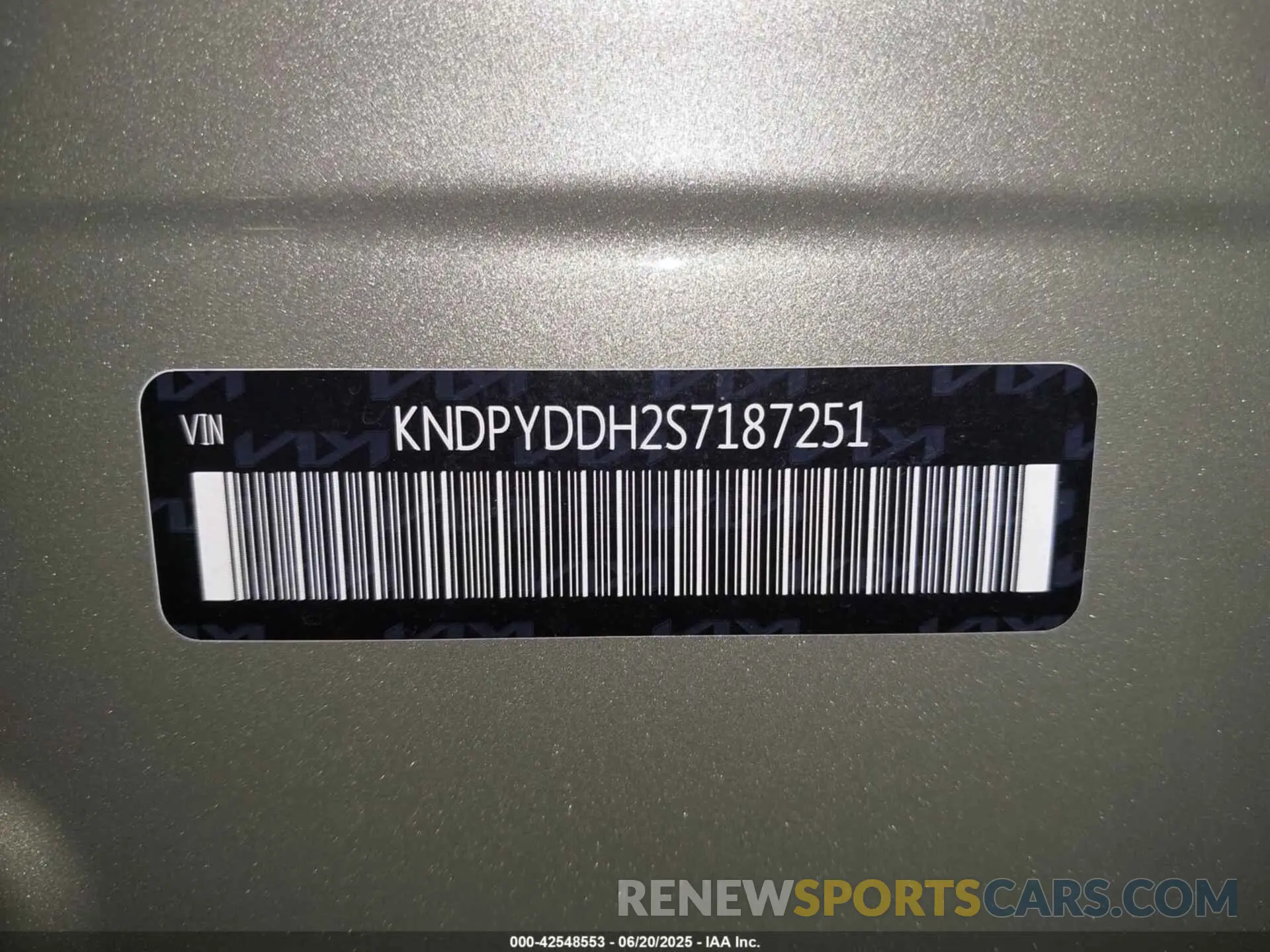 18 Photograph of a damaged car KNDPYDDH2S7187251 KIA SPORTAGE PLUG-IN HYBRID 2025