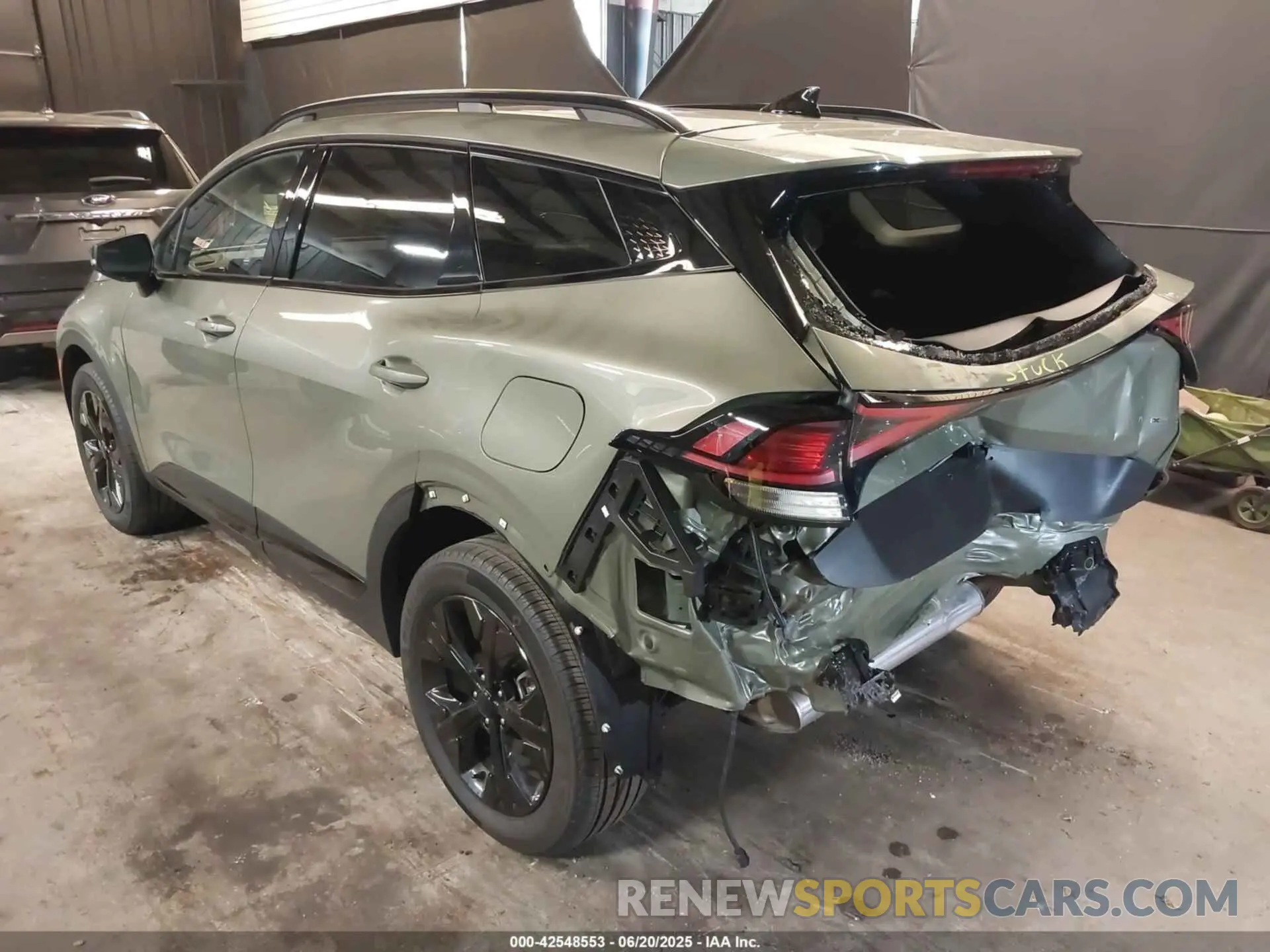 3 Photograph of a damaged car KNDPYDDH2S7187251 KIA SPORTAGE PLUG-IN HYBRID 2025