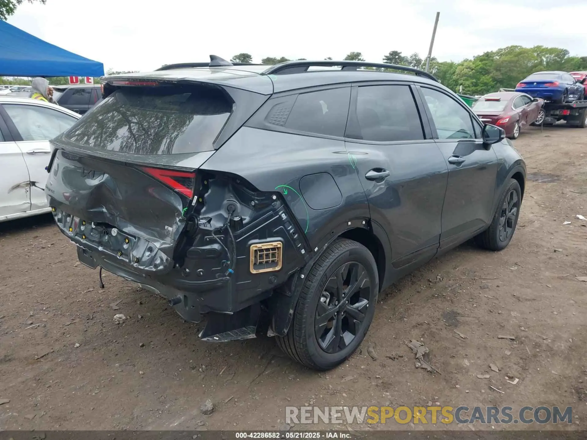 4 Photograph of a damaged car KNDPYDDH4S7229161 KIA SPORTAGE PLUG-IN HYBRID 2025