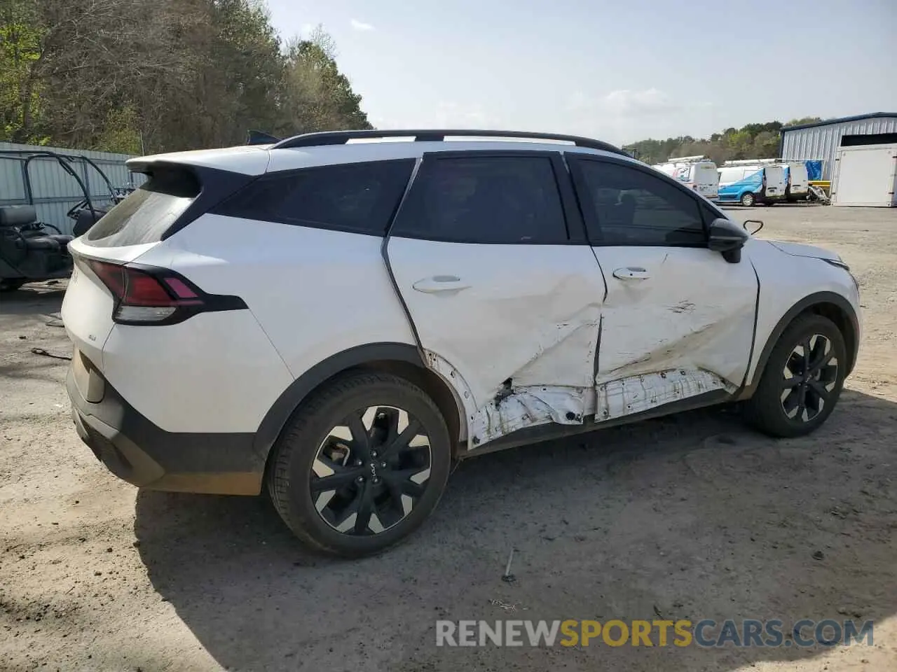 3 Photograph of a damaged car 5XYK6CAF0PG022290 KIA SPORTAGE X 2023