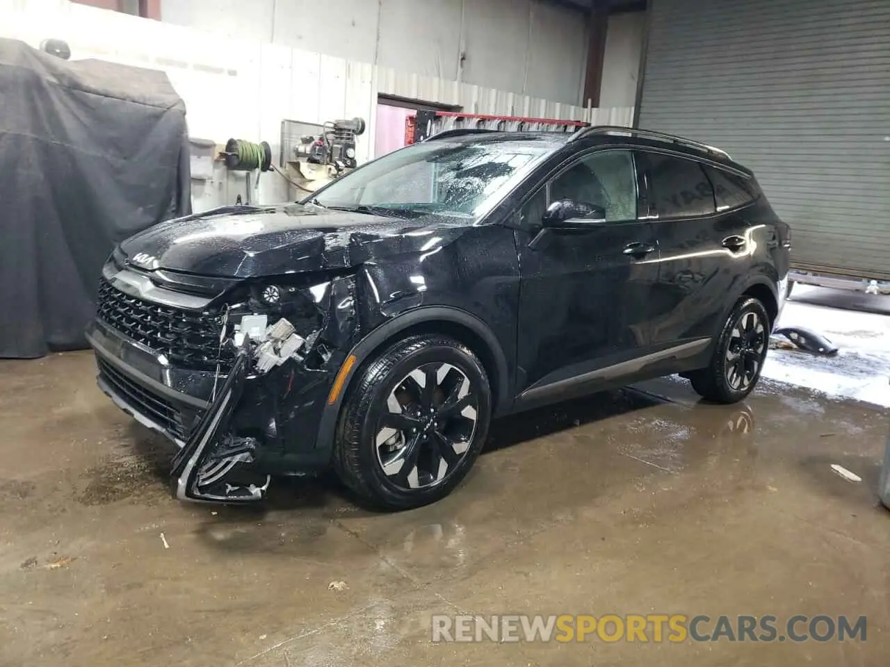1 Photograph of a damaged car 5XYK6CAF0PG078634 KIA SPORTAGE X 2023
