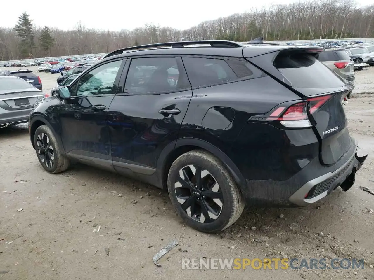 2 Photograph of a damaged car 5XYK6CAF1PG005255 KIA SPORTAGE X 2023
