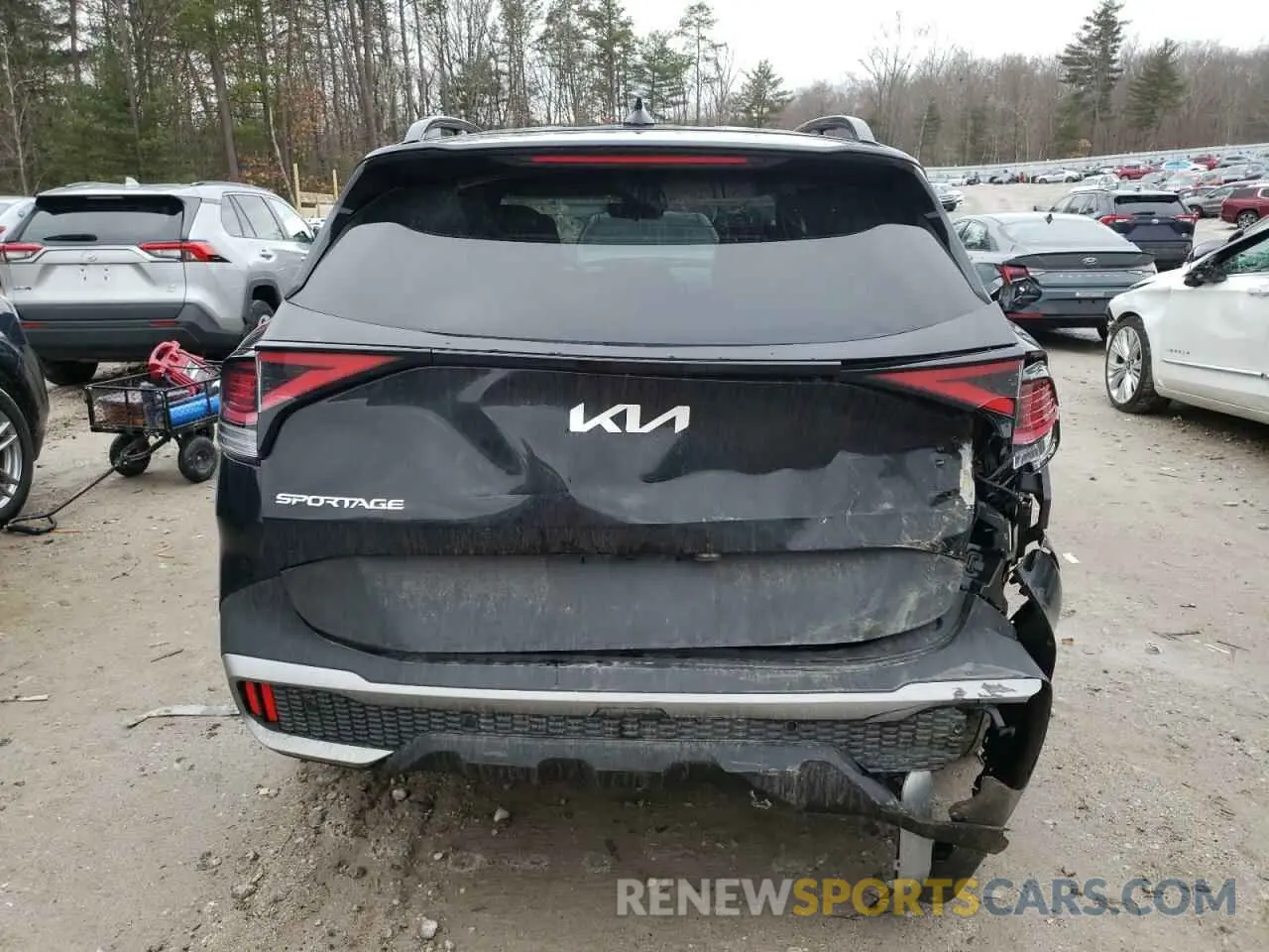 6 Photograph of a damaged car 5XYK6CAF1PG005255 KIA SPORTAGE X 2023
