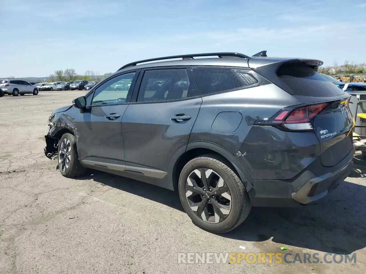 2 Photograph of a damaged car 5XYK6CAF1PG059459 KIA SPORTAGE X 2023