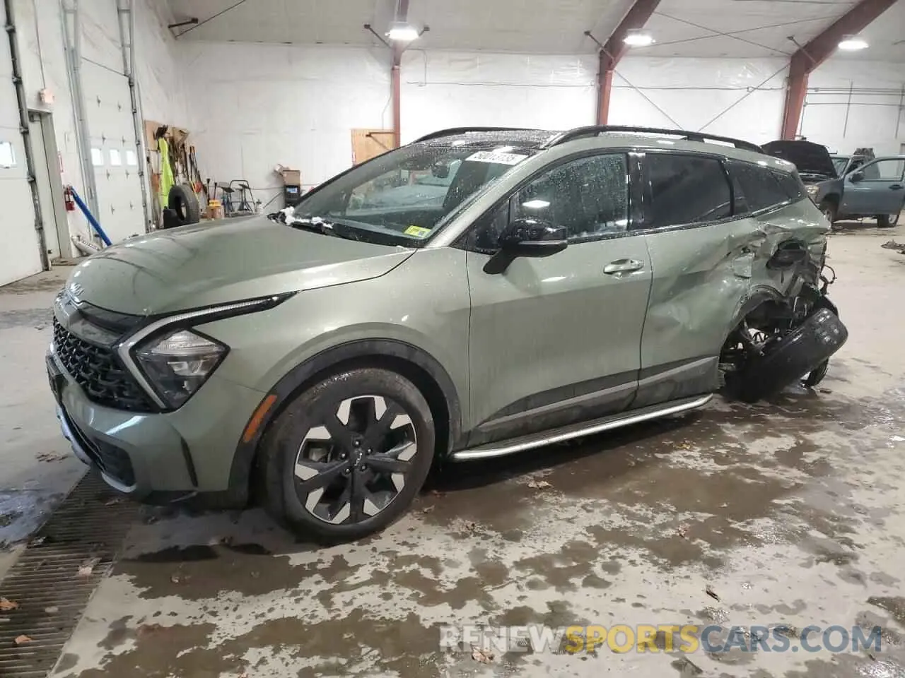 1 Photograph of a damaged car 5XYK6CAF1PG086435 KIA SPORTAGE X 2023